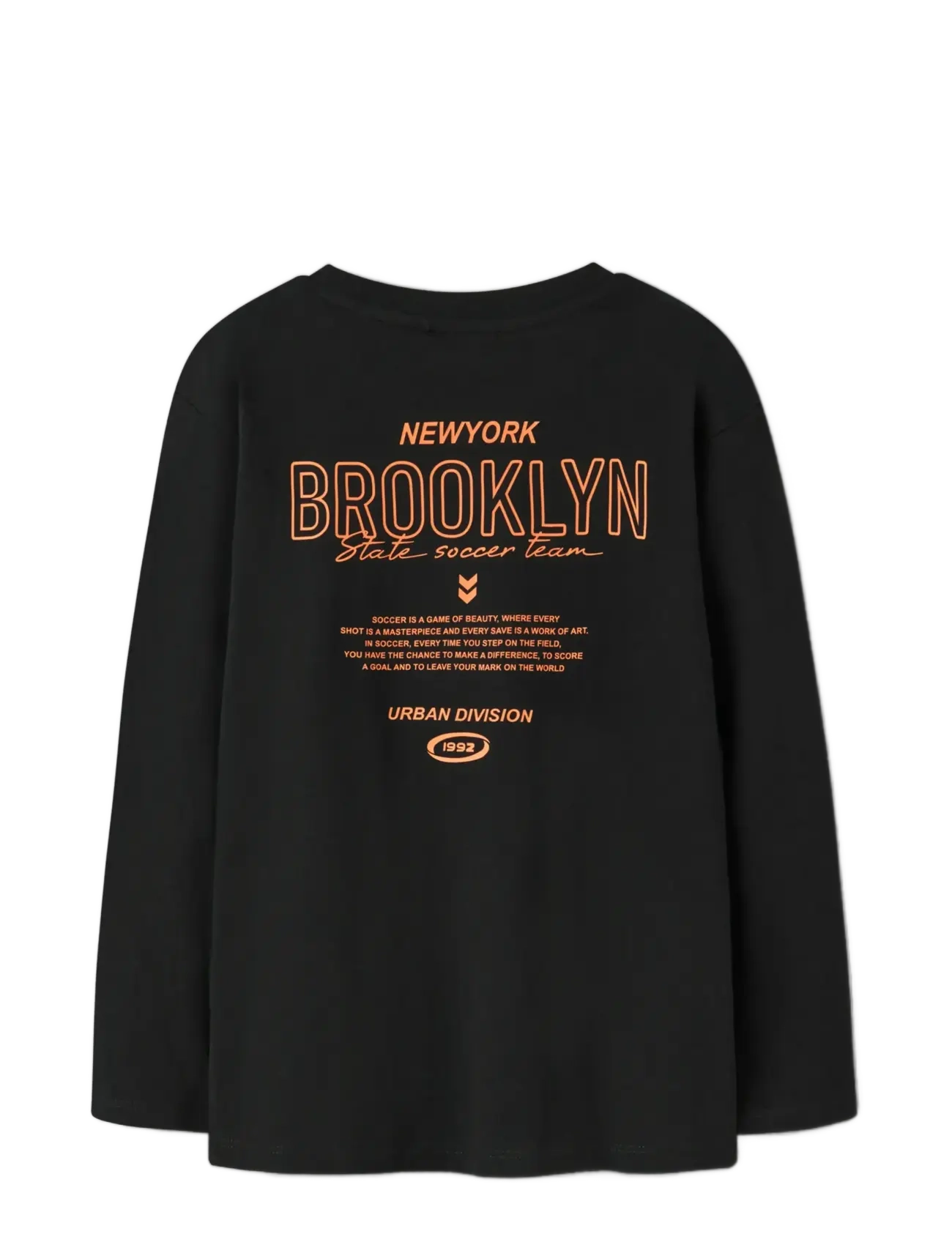 name it - NKMLAYTON LS NREG TOP BOX - toppar & t-shirts - black - 1
