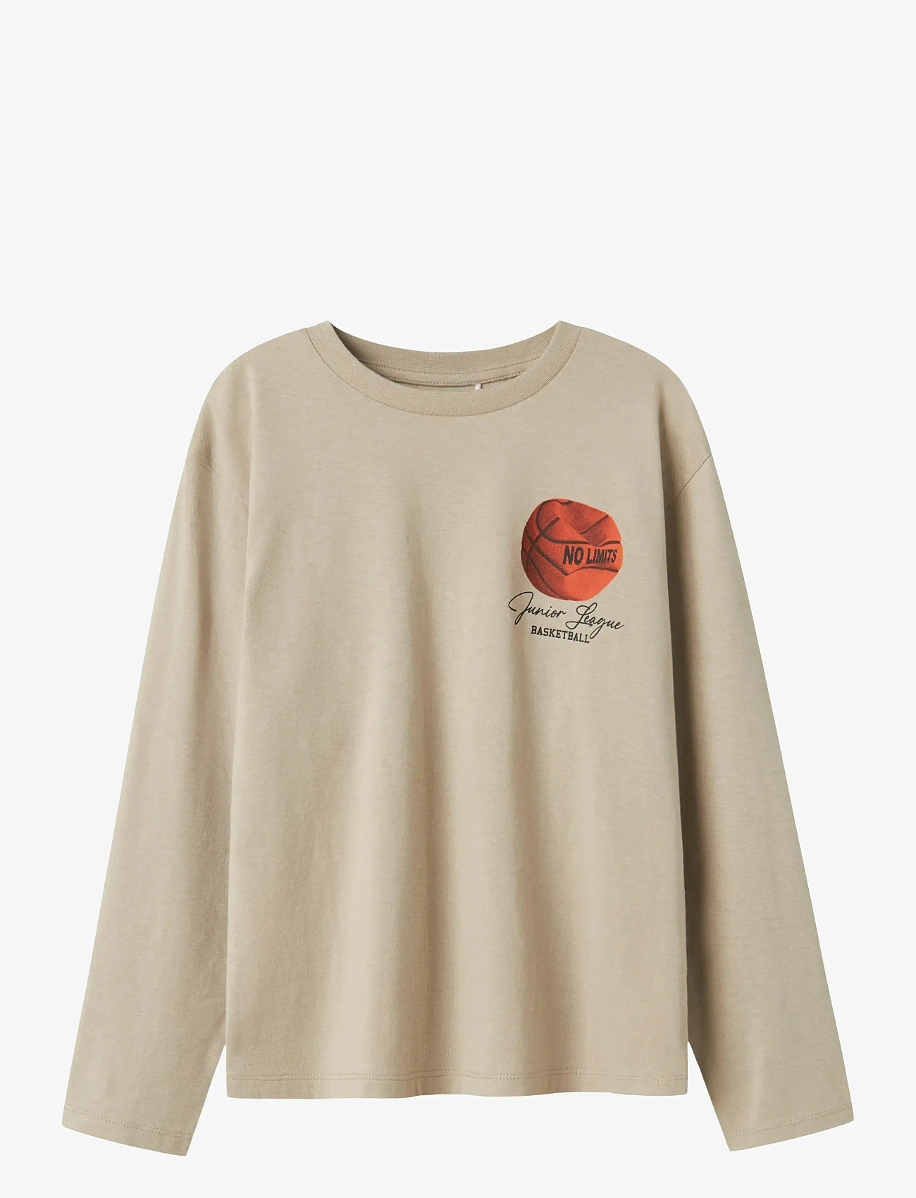 name it - NKMLAYTON LS NREG TOP BOX - long-sleeved t-shirts - island fossil - 1