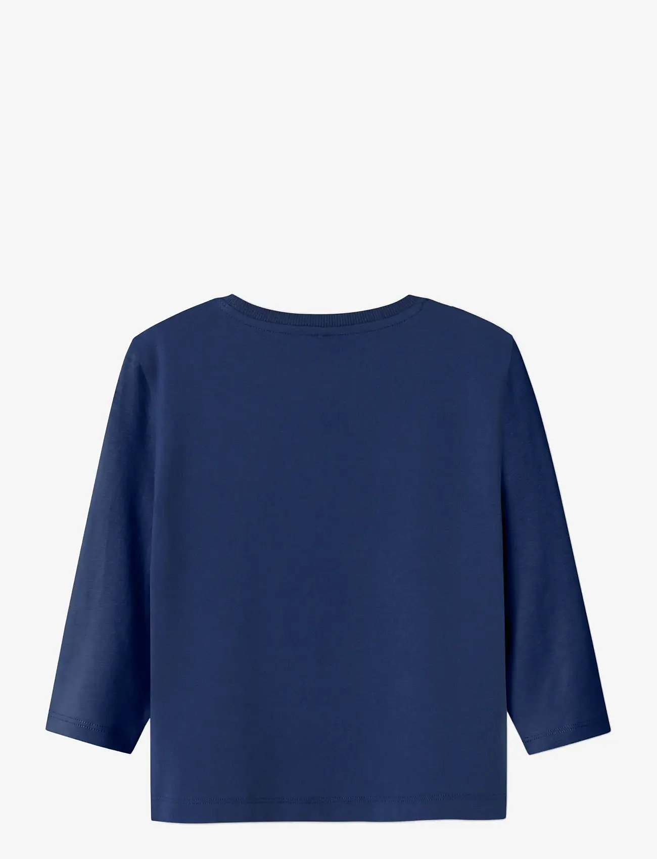 name it - NMMLINCOM LS NREG TOP BOX - langärmelig - blueprint - 2