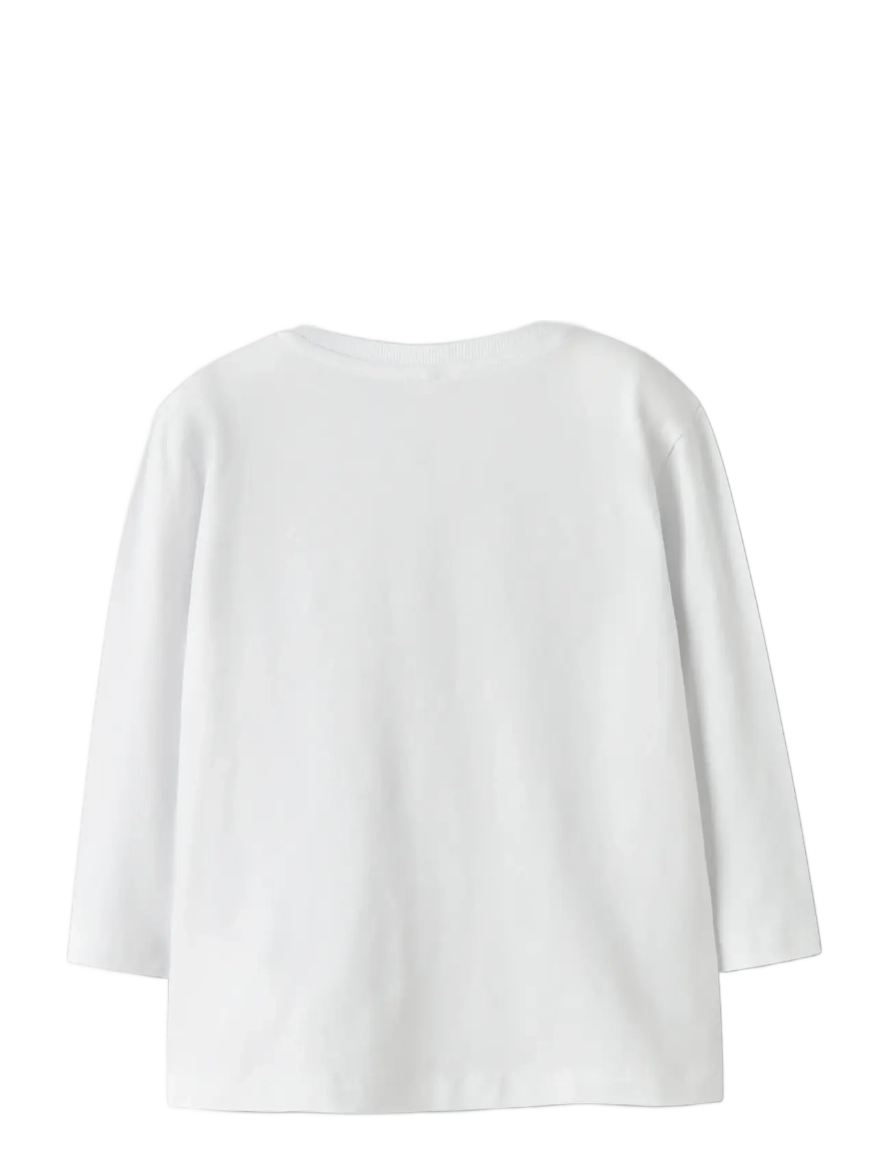 name it - NMMLINCOM LS NREG TOP BOX - langærmede t-shirts - bright white - 1