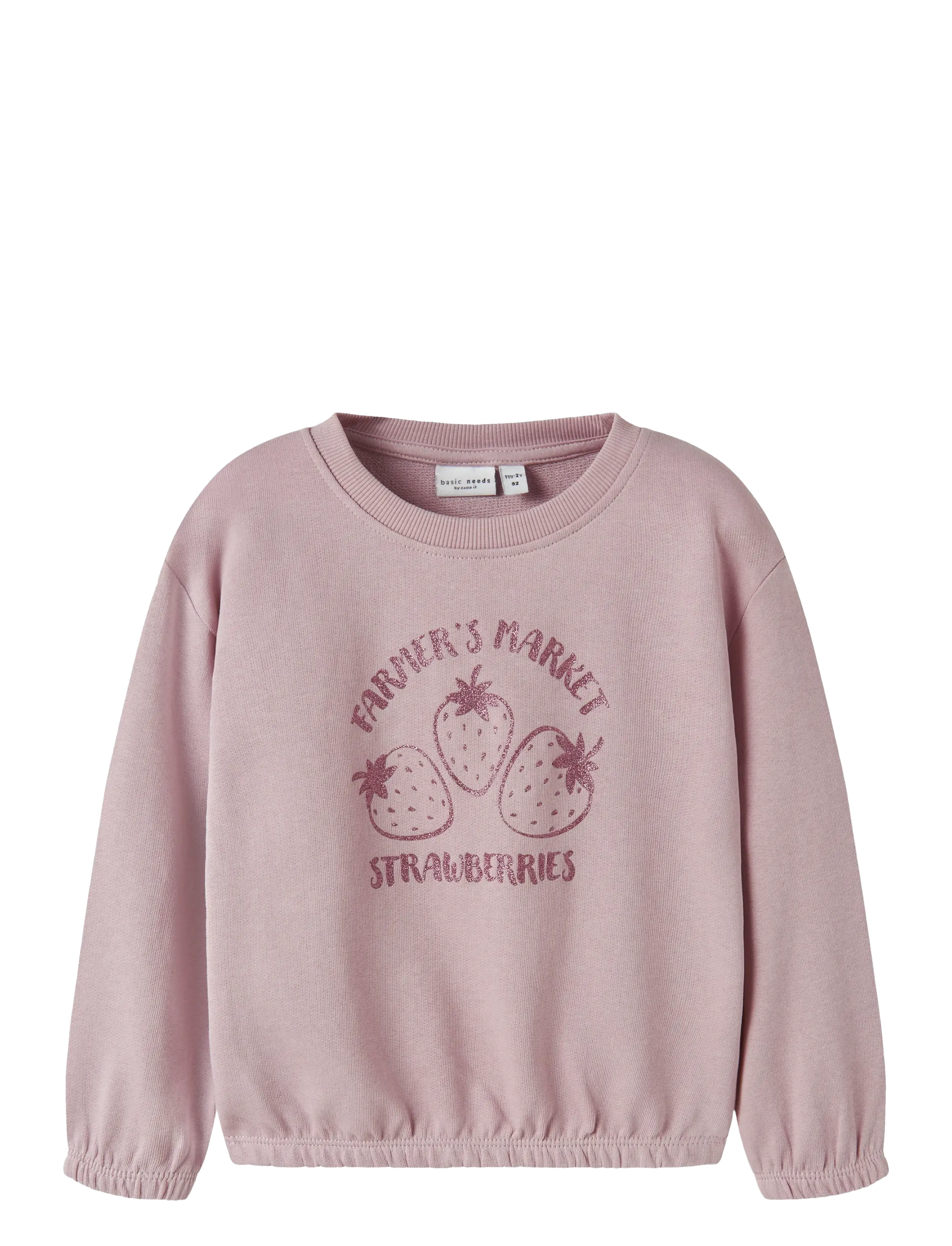 name it NMFVILUBA LS NREG SWEAT UNB - Oberteile - BURNISHED LILAC / pink/rose