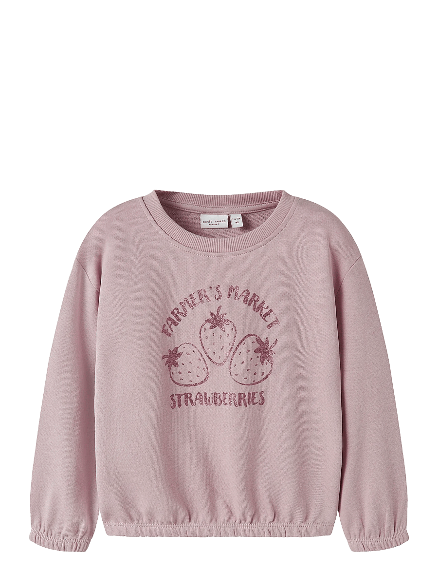 name it - NMFVILUBA LS NREG SWEAT UNB - dressipluusid - burnished lilac - 1