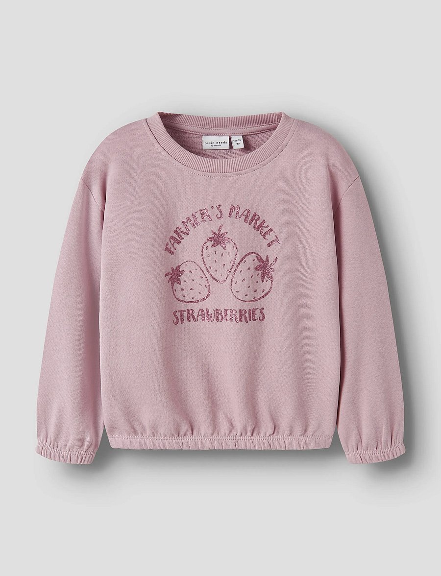 name it - NMFVILUBA LS NREG SWEAT UNB - dressipluusid - burnished lilac - 0