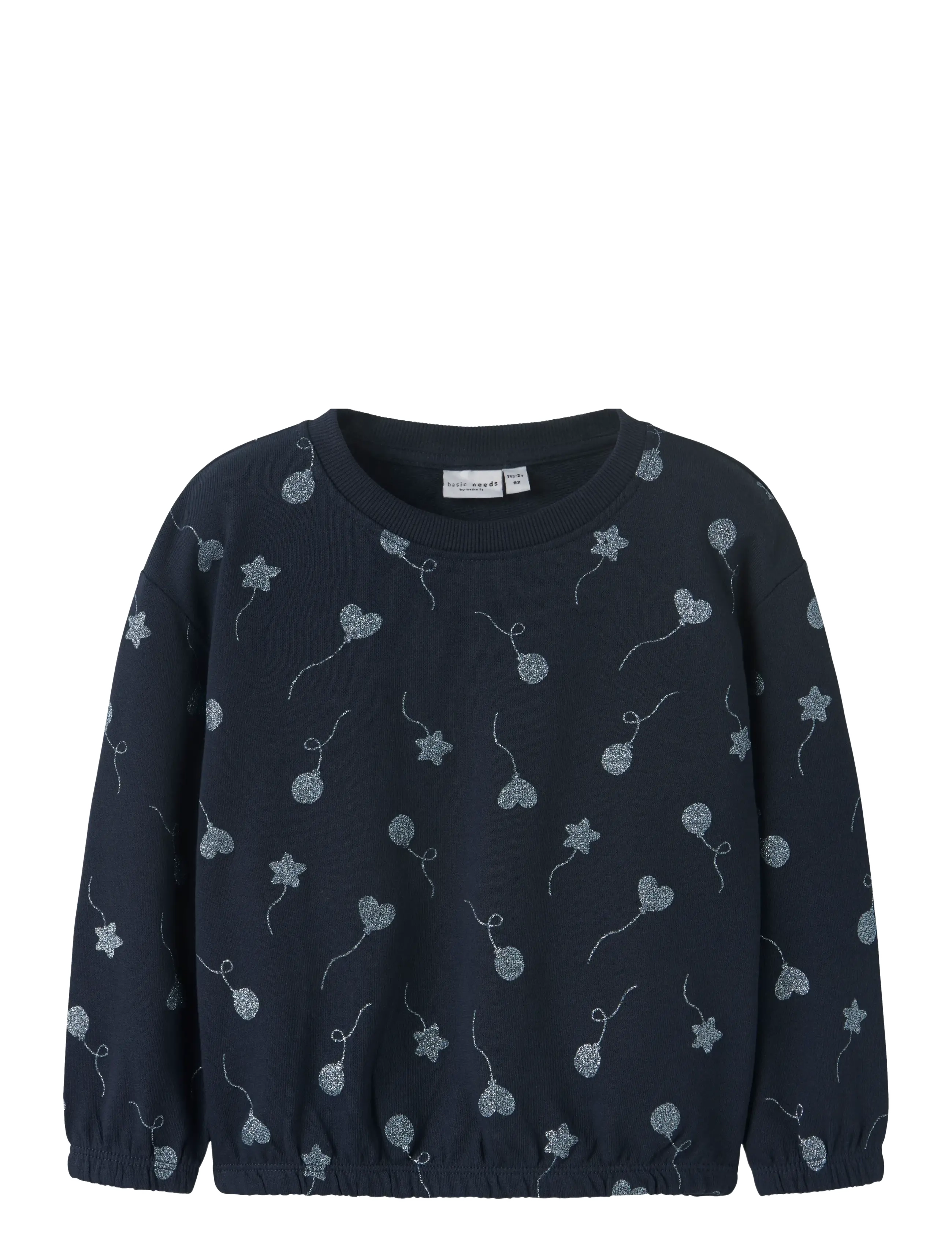 name it - NMFVILUBA LS NREG SWEAT UNB - sweatshirts - navy blazer - 1