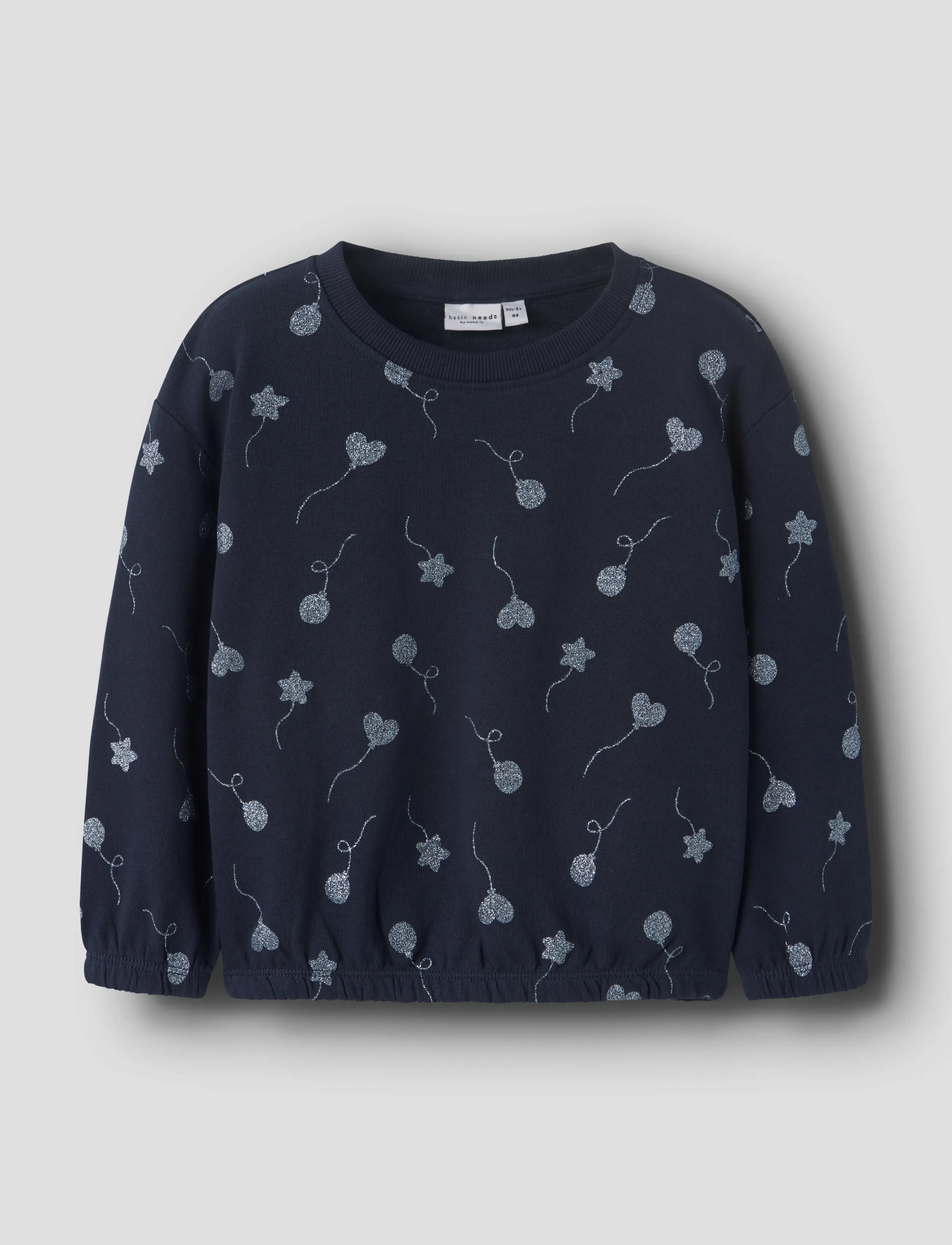 name it NMFVILUBA LS NREG SWEAT UNB - Bluzy - NAVY BLAZER / navy