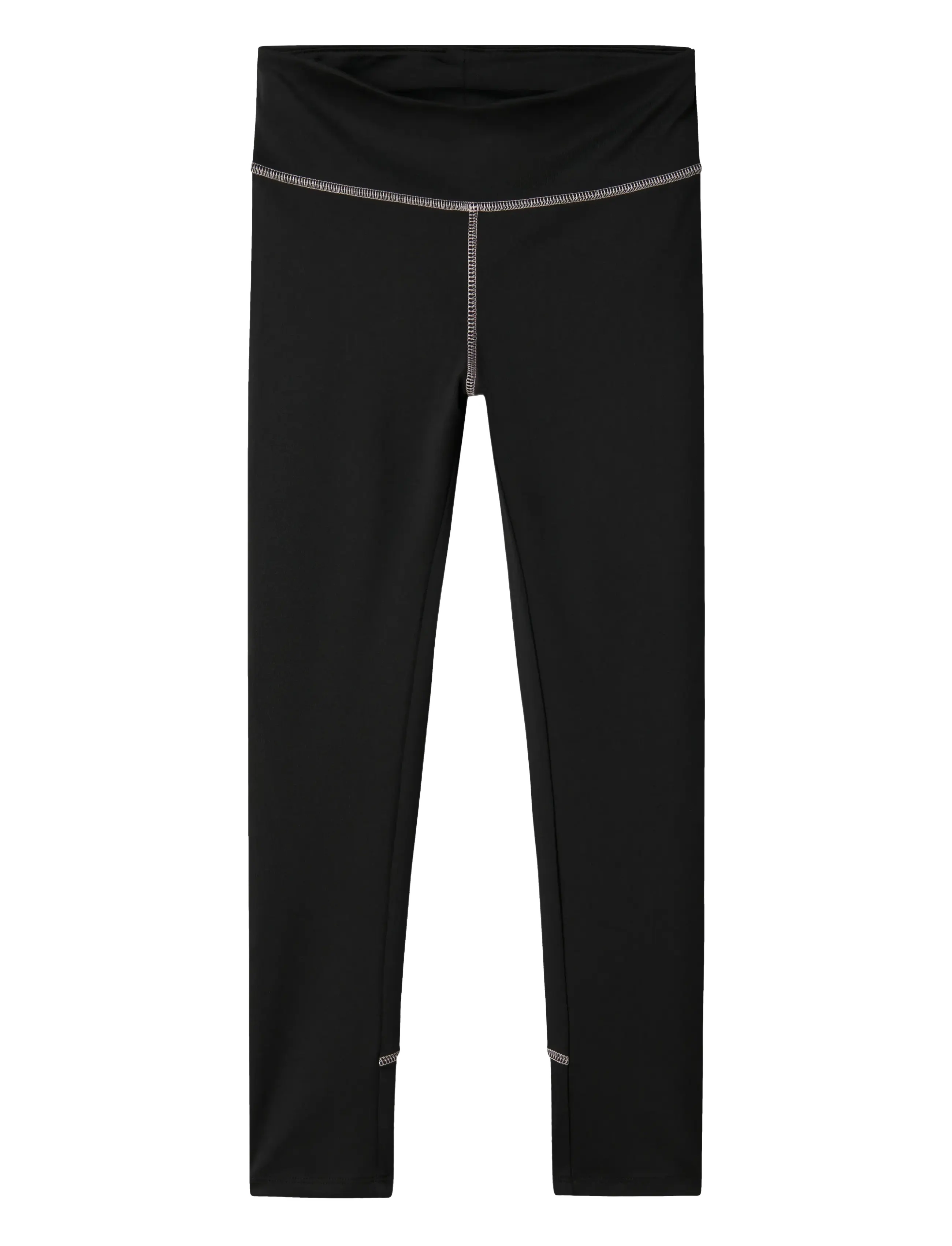 name it Nkflenette Slim Legging, 122, Black, Underdele > Leggings, Dame
