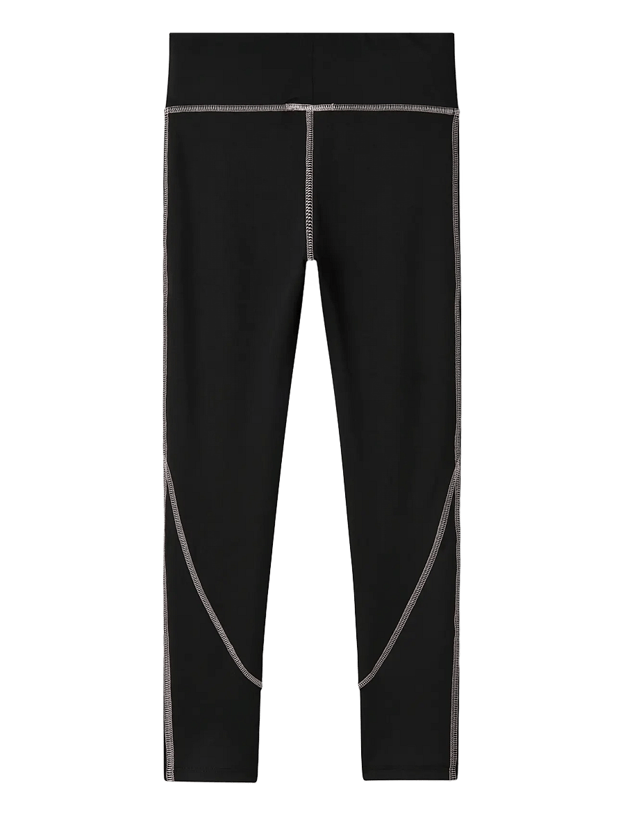 name it - NKFLENETTE SLIM LEGGING - leggings - black - 1