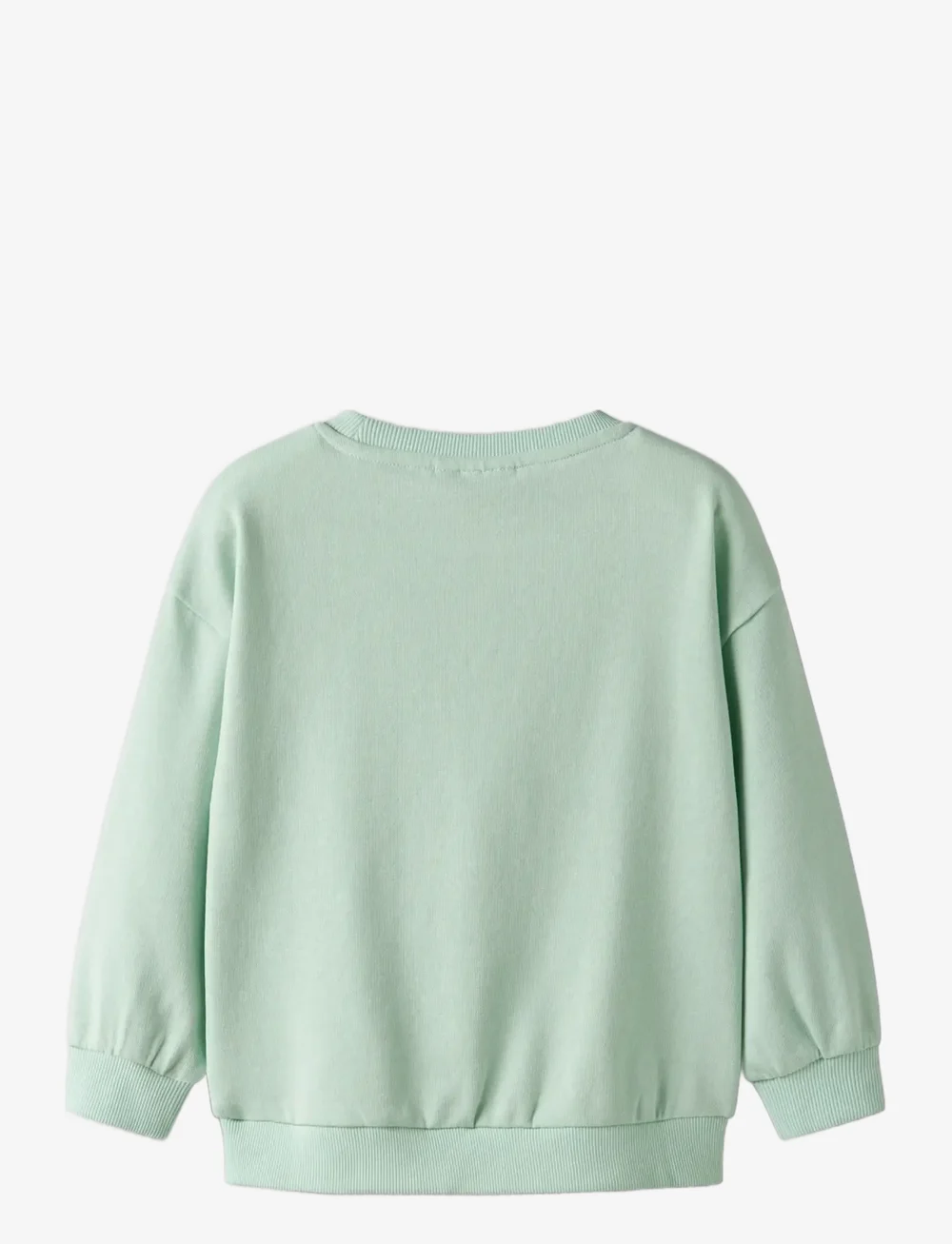 name it - NMFVALONA LS LONG RLX SWEAT UNB - sweatshirts - gossamer green - 2
