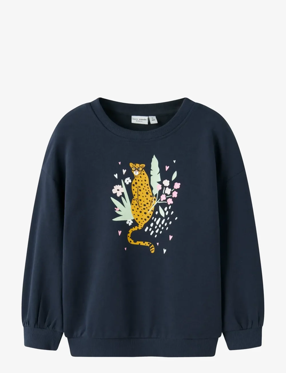 name it - NMFVALONA LS LONG RLX SWEAT UNB - sweatshirts - navy blazer - 1