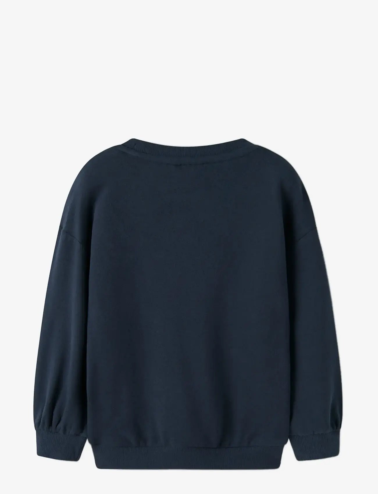 name it - NMFVALONA LS LONG RLX SWEAT UNB - herbstliche kleidung - navy blazer - 1