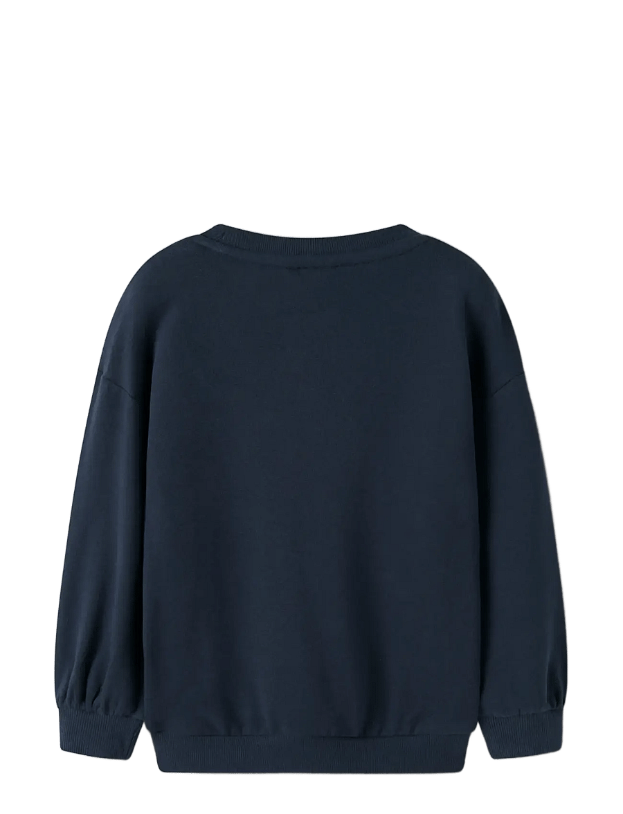 name it - NMFVALONA LS LONG RLX SWEAT UNB - sweatshirts - navy blazer - 2