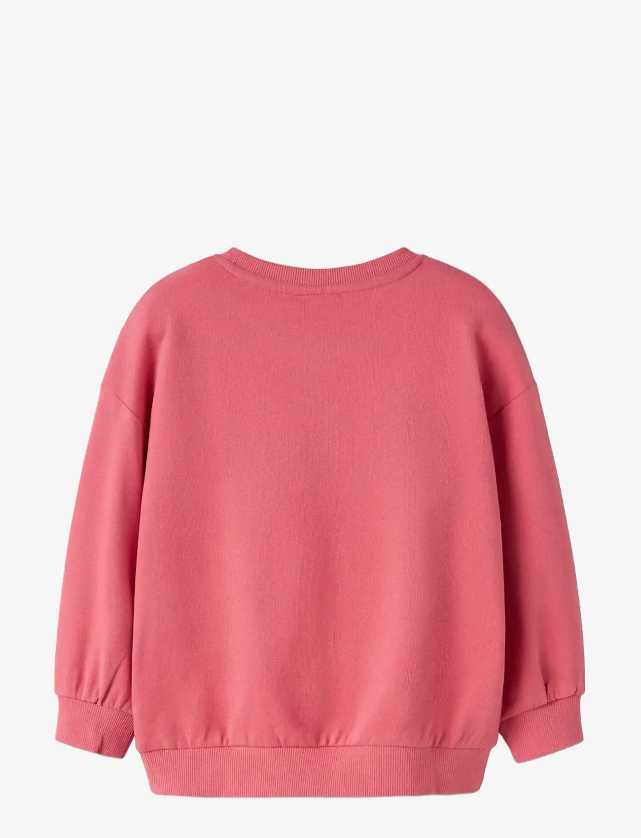 name it - NMFVALONA LS LONG RLX SWEAT UNB - sweatshirts - rapture rose - 2