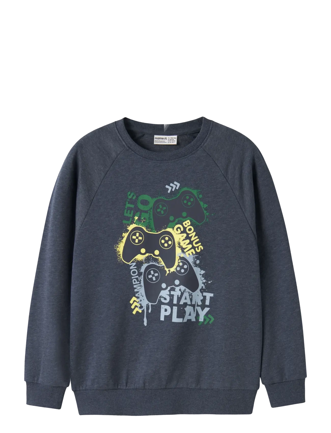 name it NKMVION LS NREG SWEAT UNB - Clothing - NAVY BLAZER / navy