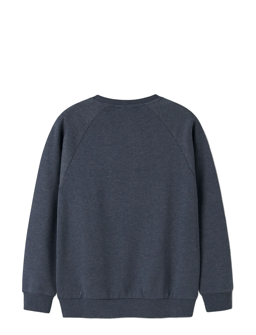 name it - NKMVION LS NREG SWEAT UNB - sweatshirts - navy blazer - 1