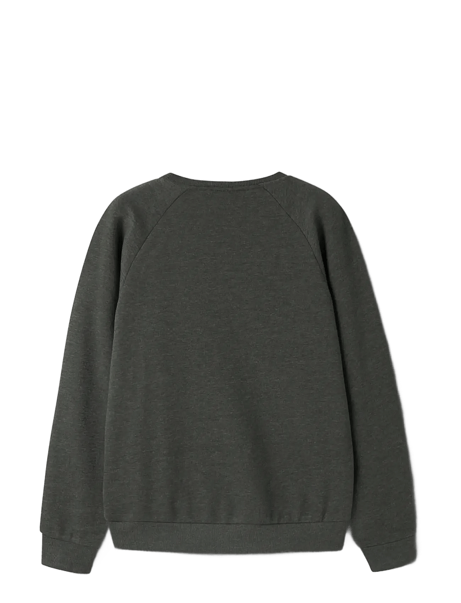 name it - NKMVION LS NREG SWEAT UNB - sweatshirts - peat - 1