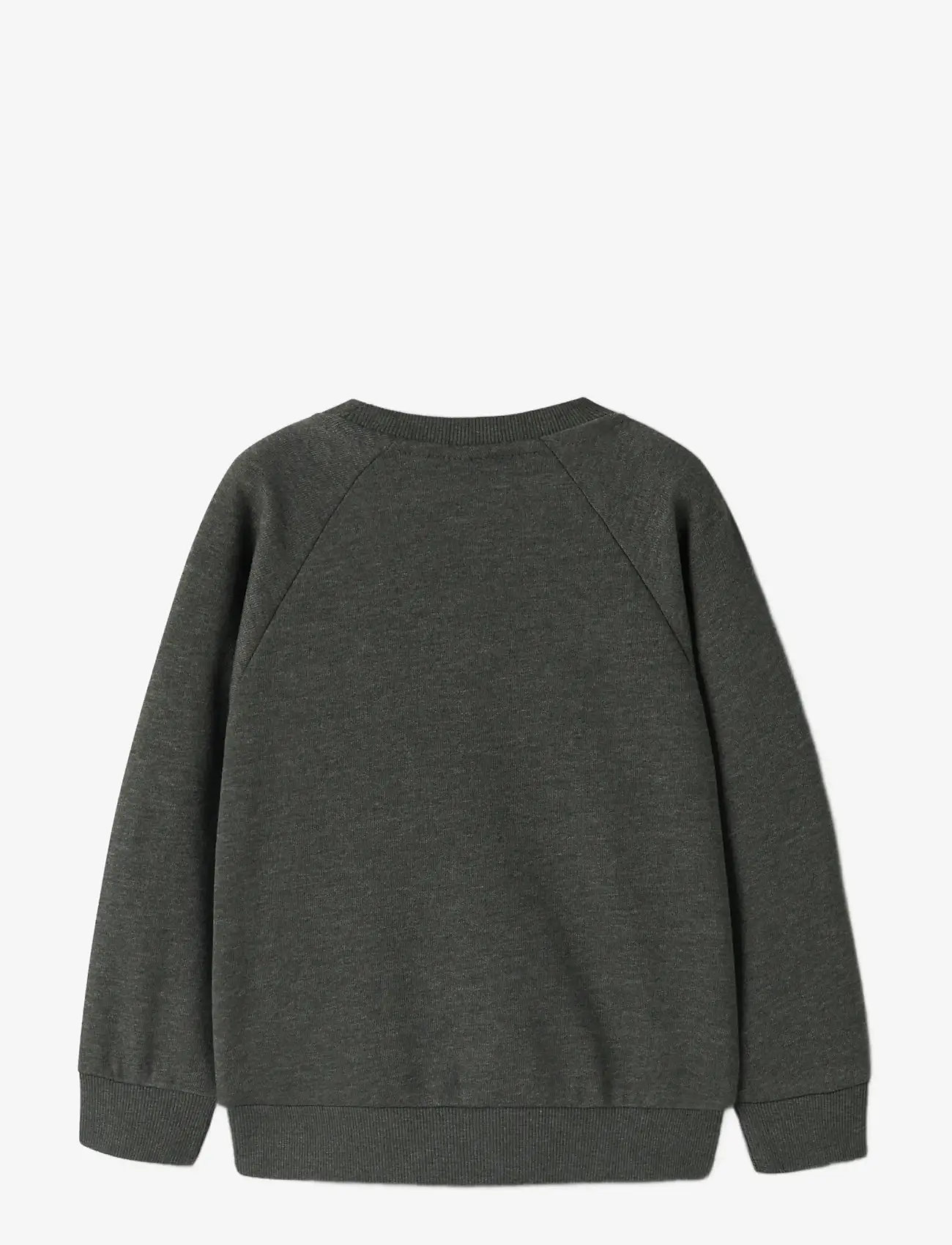 name it - NMMVION LS NREG SWEAT UNB - sweatshirts - peat - 1