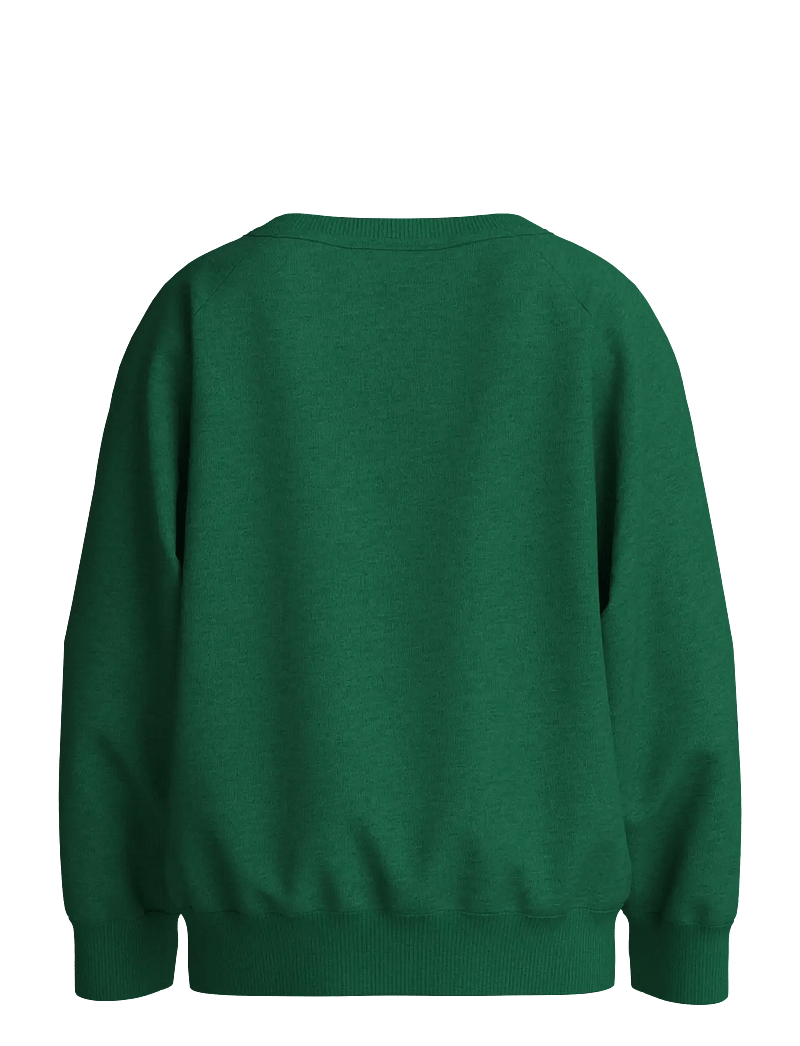 name it - NMMVION LS NREG SWEAT UNB - sweatshirts - verdant green - 1