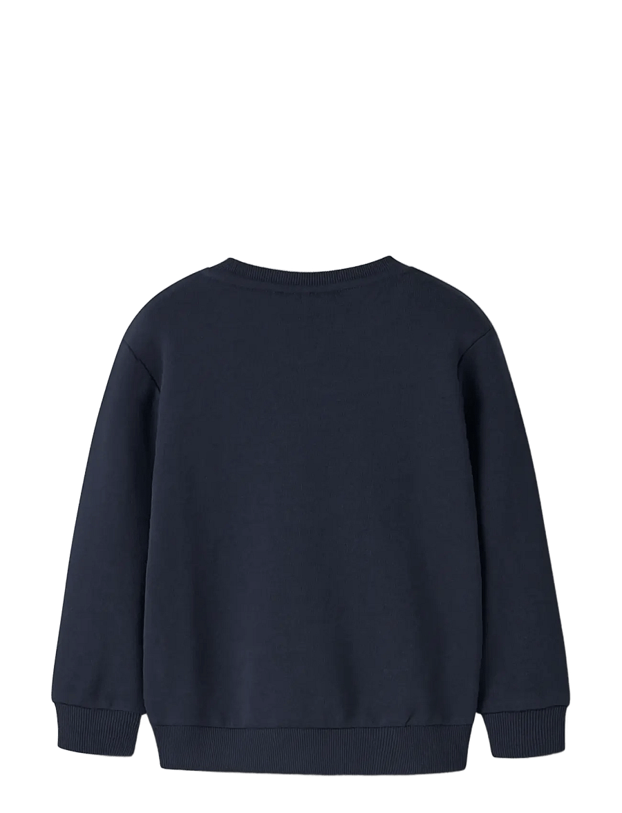 name it - NMMVALLEN LS NREG SWEAT UNB - sweatshirts - navy blazer - 1