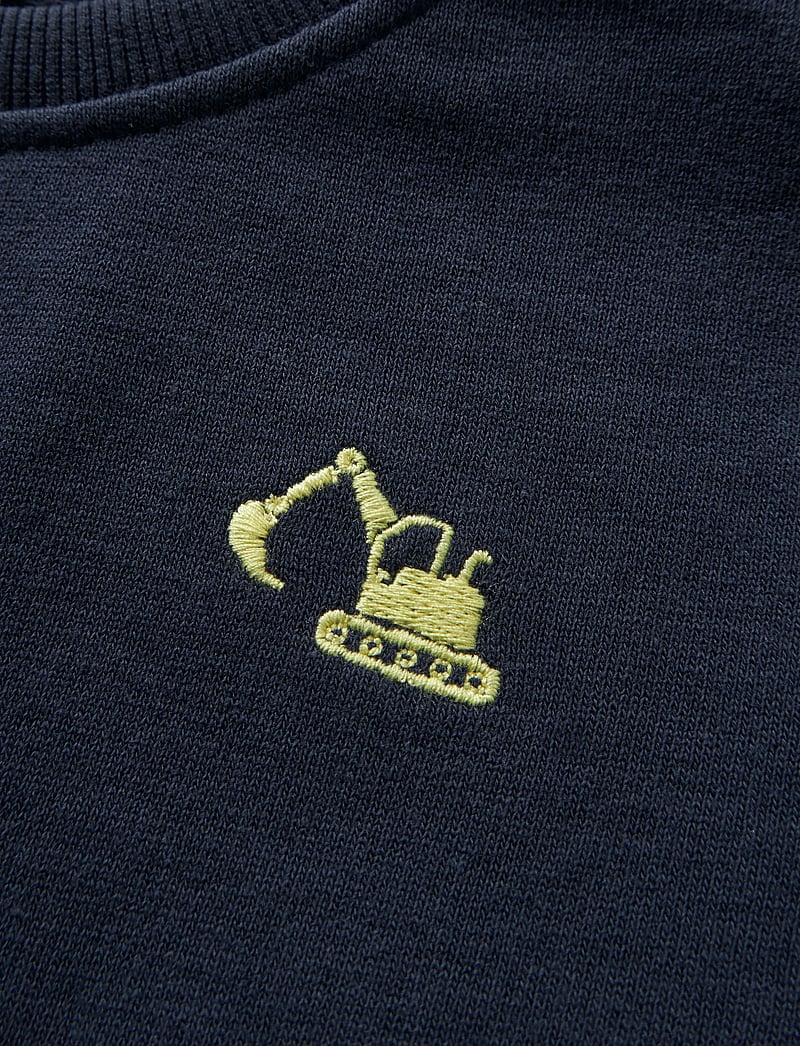 name it - NMMVALLEN LS NREG SWEAT UNB - sweatshirts - navy blazer - 2