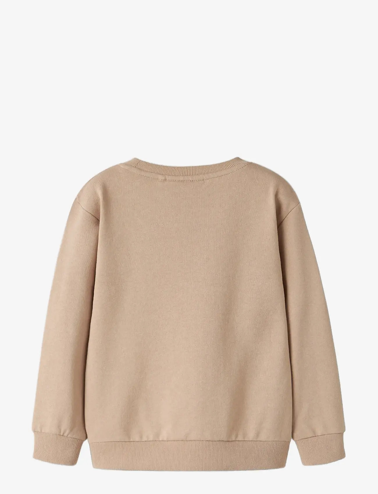 name it - NMMVALLEN LS NREG SWEAT UNB - sweatshirts - sesame - 1