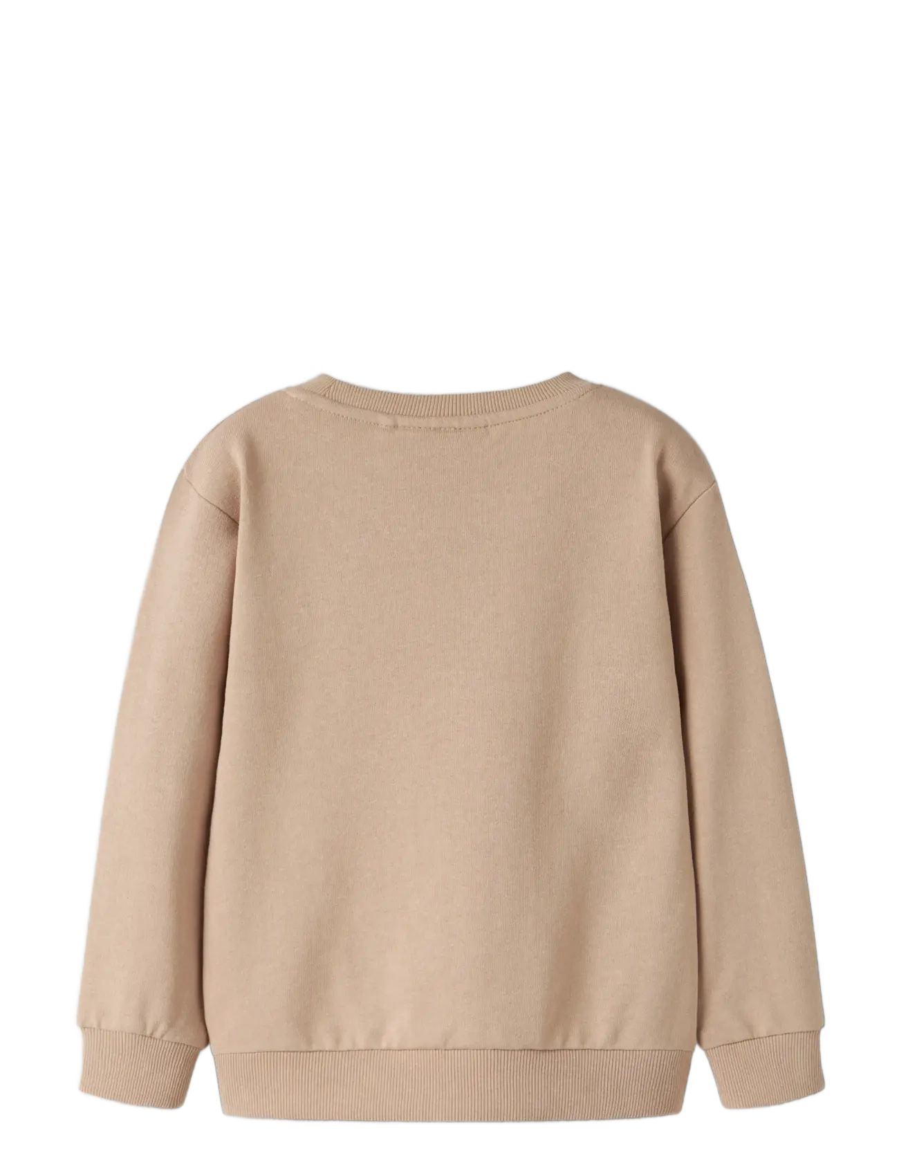name it - NMMVALLEN LS NREG SWEAT UNB - sweatshirts - sesame - 1