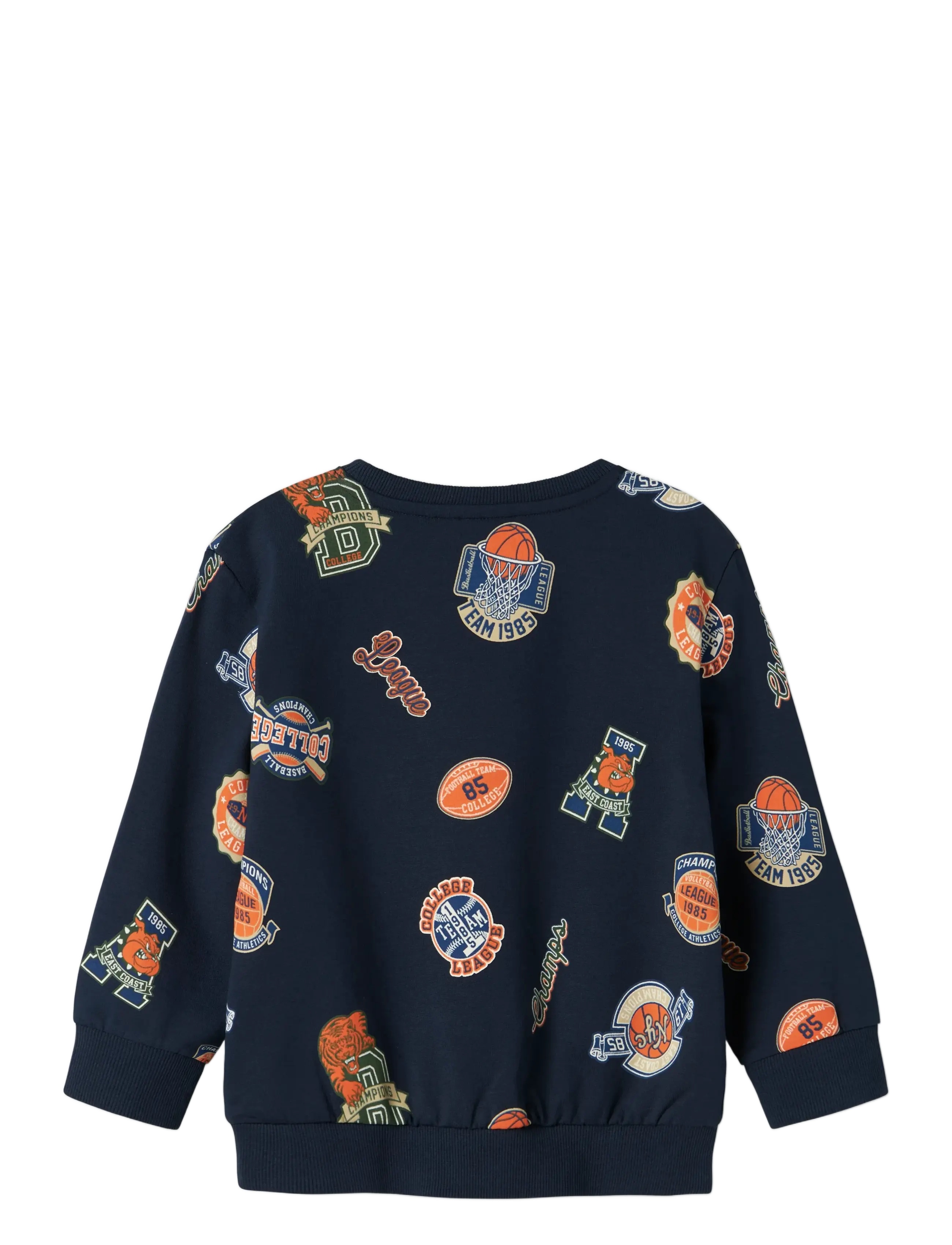 name it - NMMLELAND LS NREG SWEAT BOX BRU - sweatshirts - navy blazer - 2