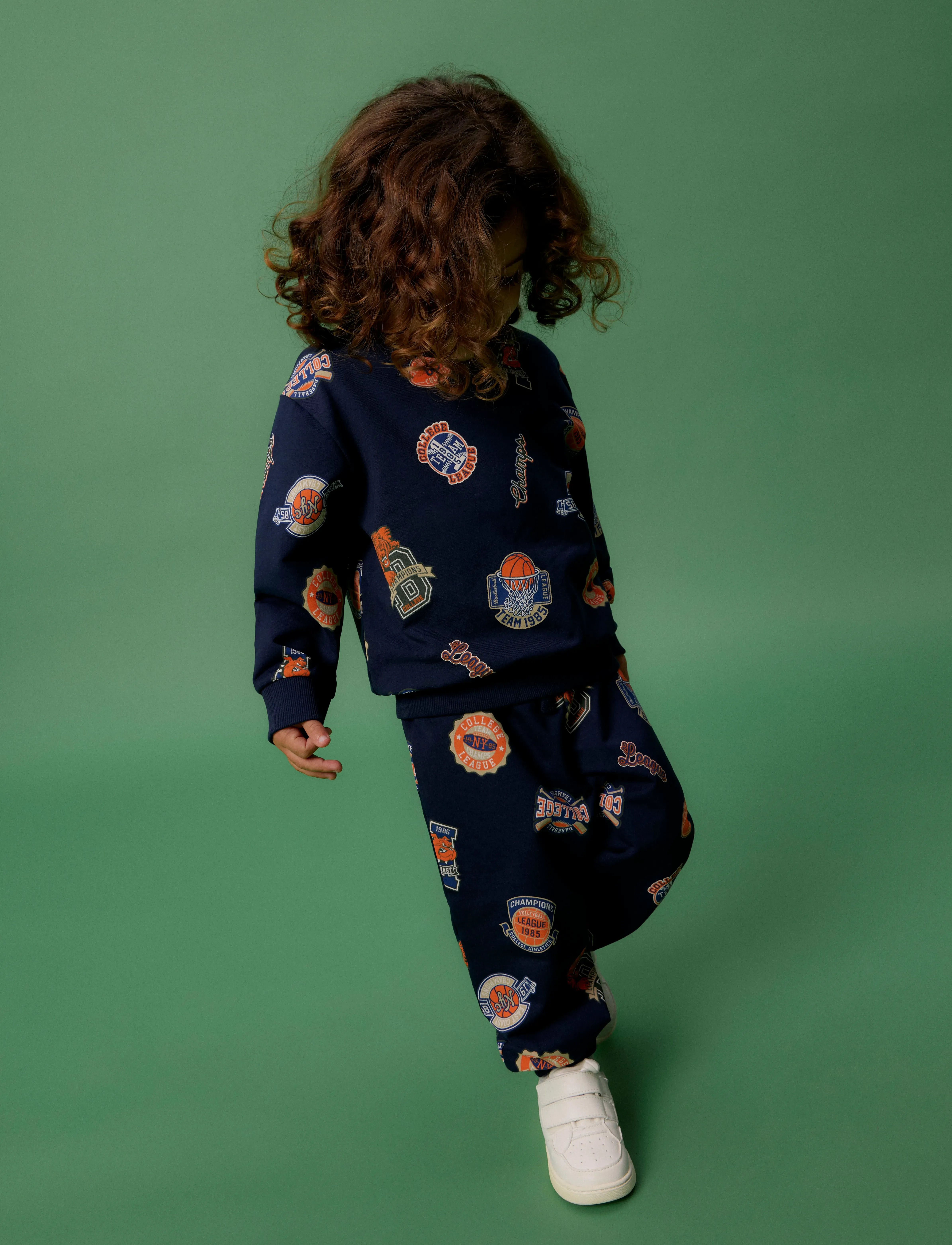 name it - NMMLELAND LS NREG SWEAT BOX BRU - sweatshirts - navy blazer - 3