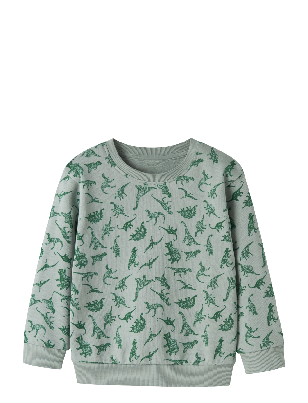 name it NMMVIFELIX LS NREG SWEAT UNB - Osta vanuse järgi - GREEN MILIEU / green