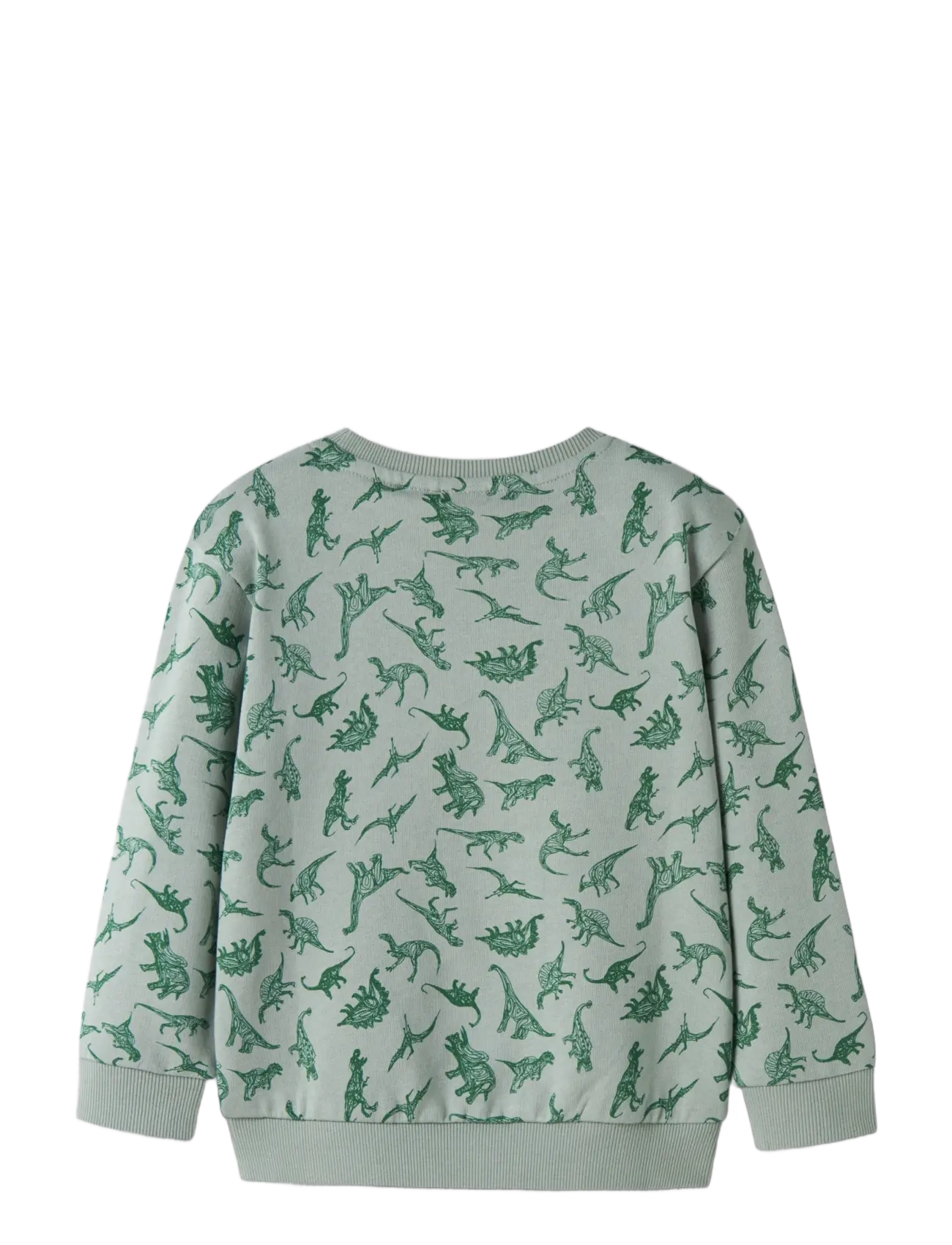 name it - NMMVIFELIX LS NREG SWEAT UNB - sweatshirts - green milieu - 1