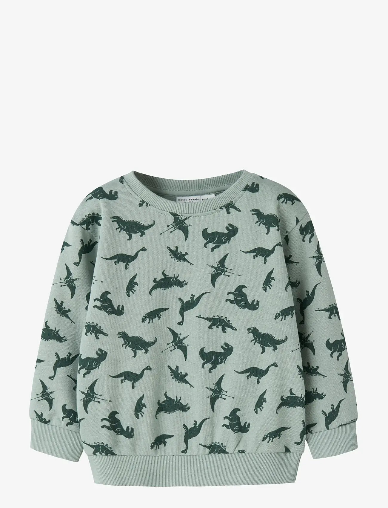 name it - NMMVIFELIX LS NREG SWEAT UNB - joggingpeysur - jadeite - 1