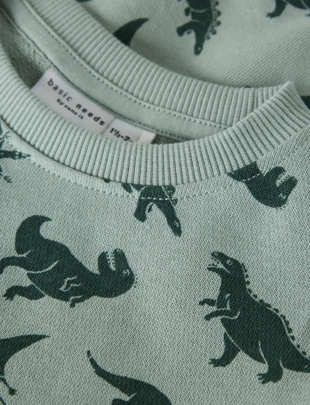 name it - NMMVIFELIX LS NREG SWEAT UNB - sweatshirts - jadeite - 3