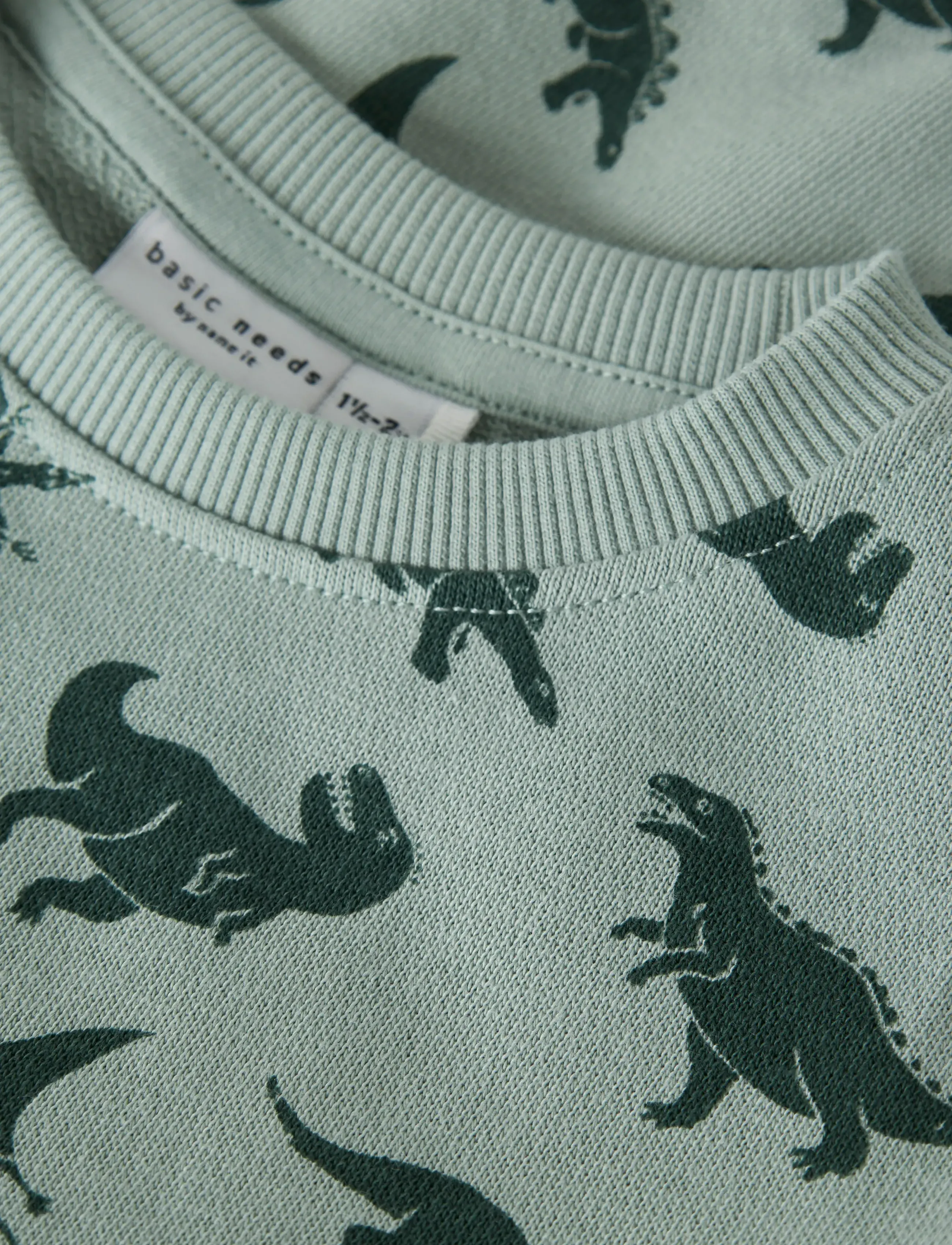 name it - NMMVIFELIX LS NREG SWEAT UNB - sweatshirts - jadeite - 3