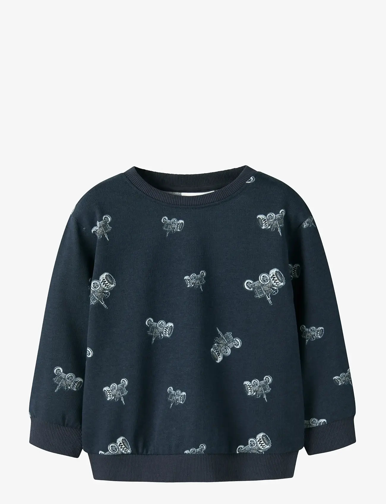 name it - NMMVIFELIX LS NREG SWEAT UNB - autumn clothing - navy blazer - 0