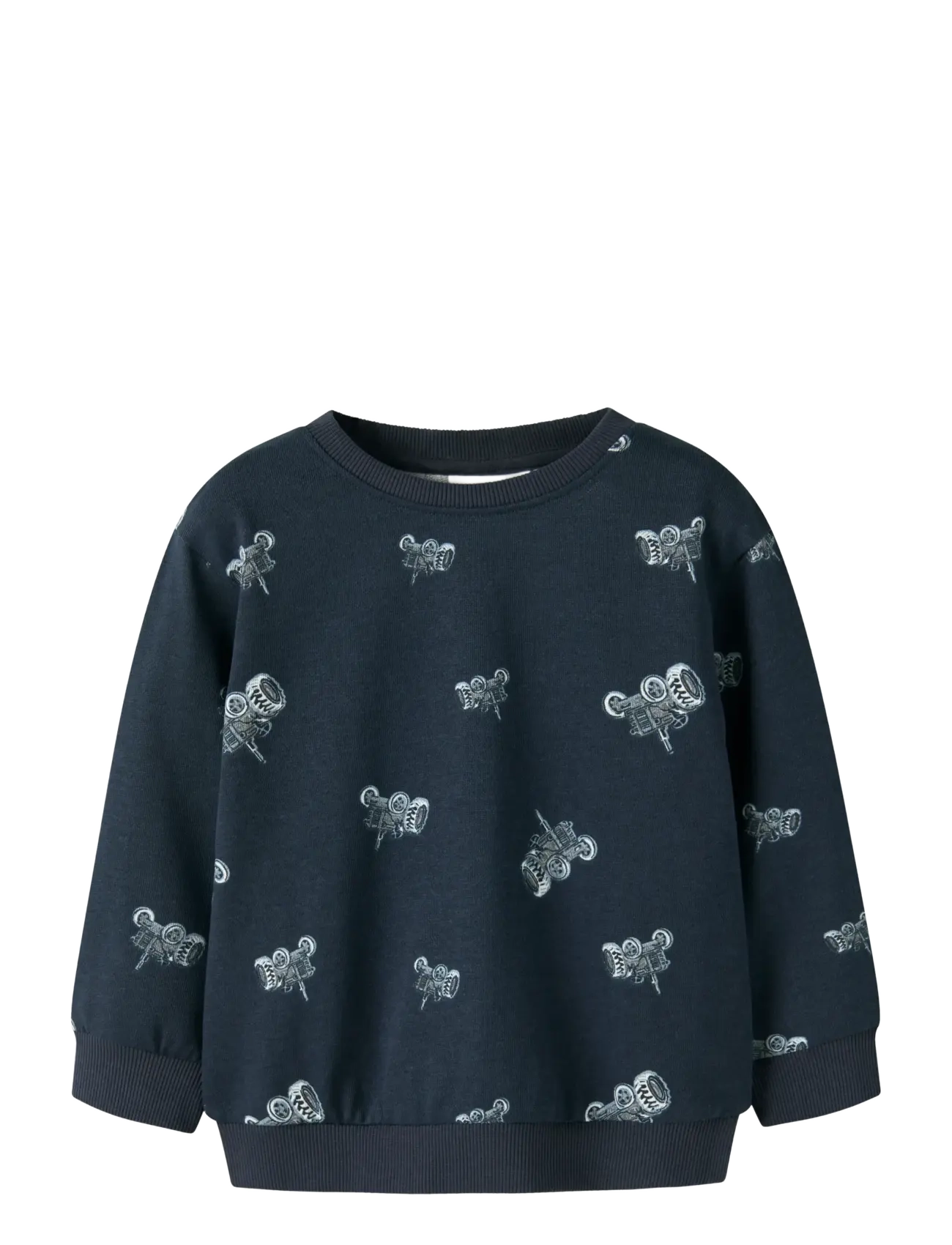 name it NMMVIFELIX LS NREG SWEAT UNB - Kläder - NAVY BLAZER / navy