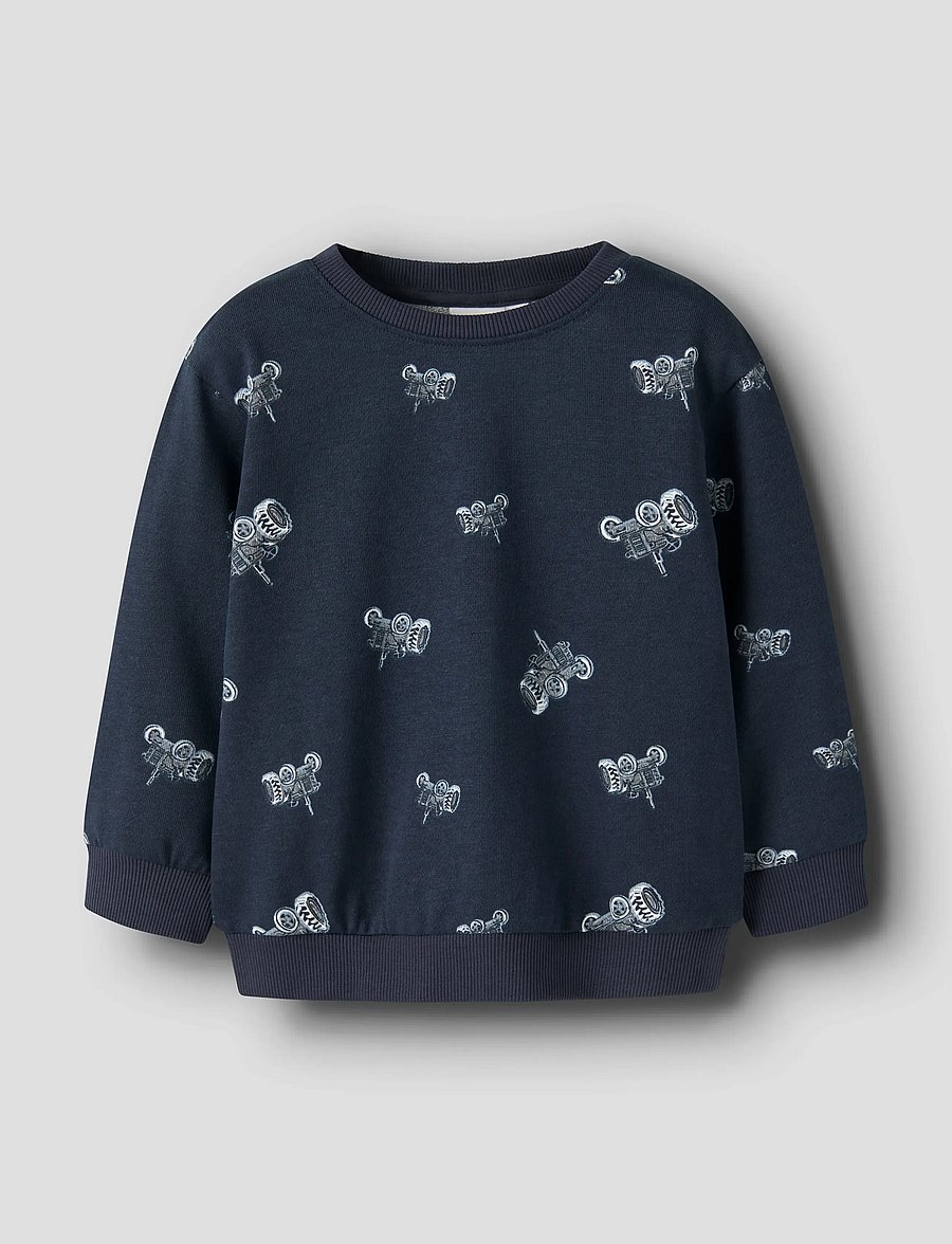 name it - NMMVIFELIX LS NREG SWEAT UNB - sweatshirts - navy blazer - 0