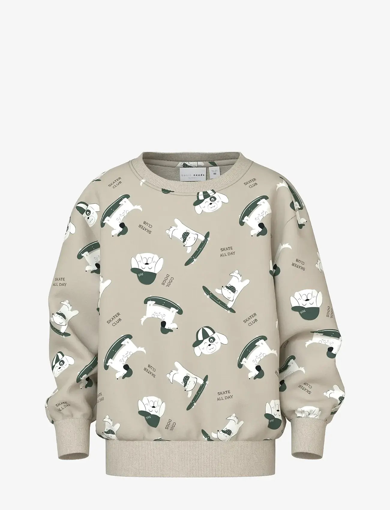 name it - NMMVIFELIX LS NREG SWEAT UNB - sweatshirts - peyote - 0