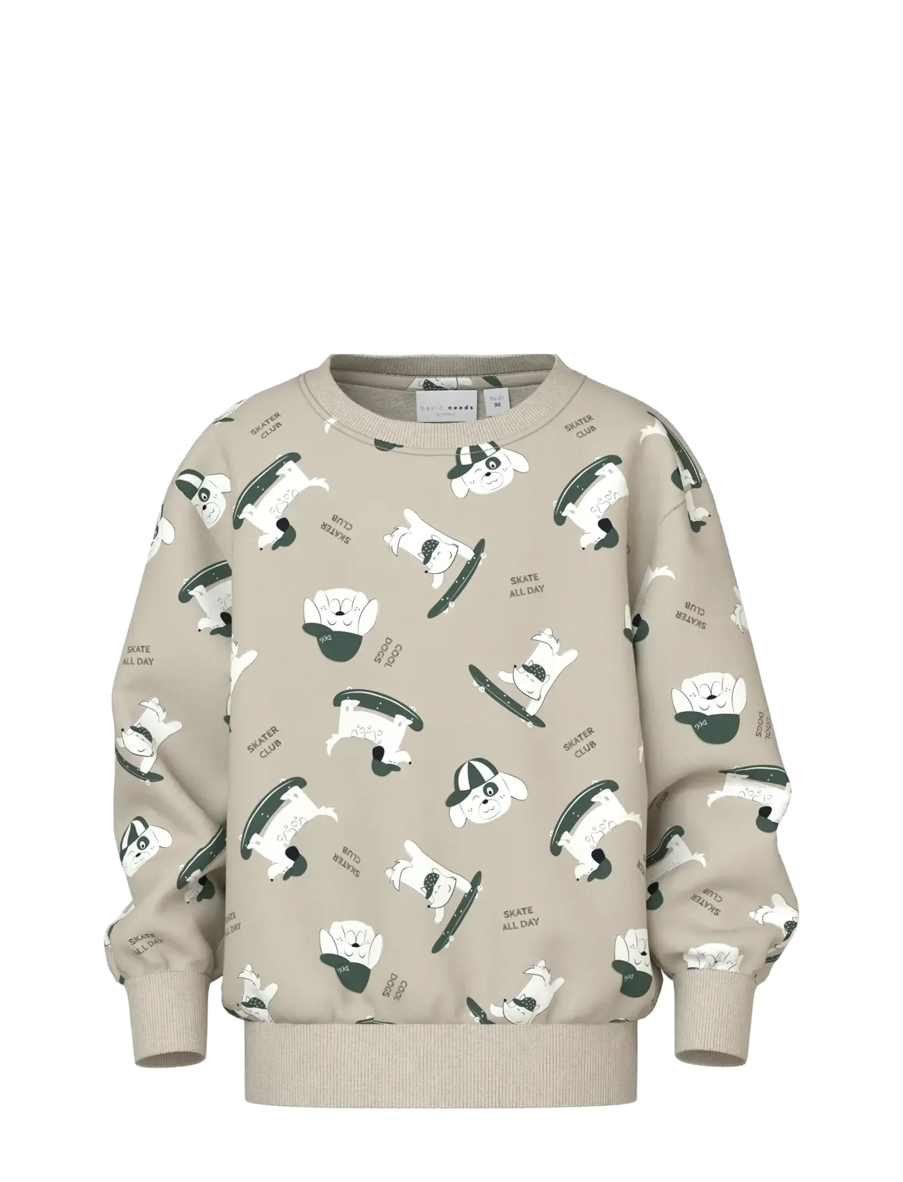 name it NMMVIFELIX LS NREG SWEAT UNB - 4 for 3 - PEYOTE / beige