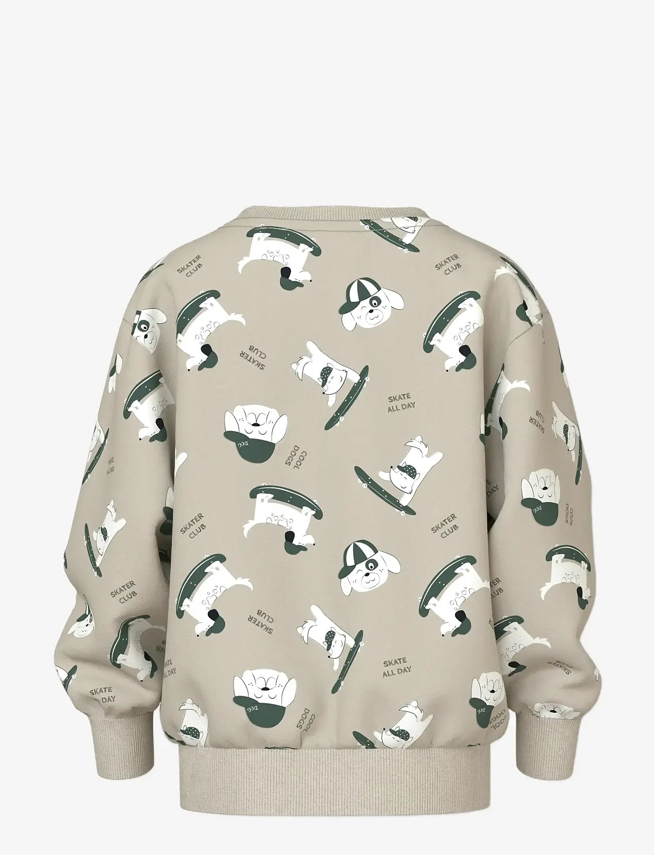 name it - NMMVIFELIX LS NREG SWEAT UNB - sweatshirts - peyote - 1