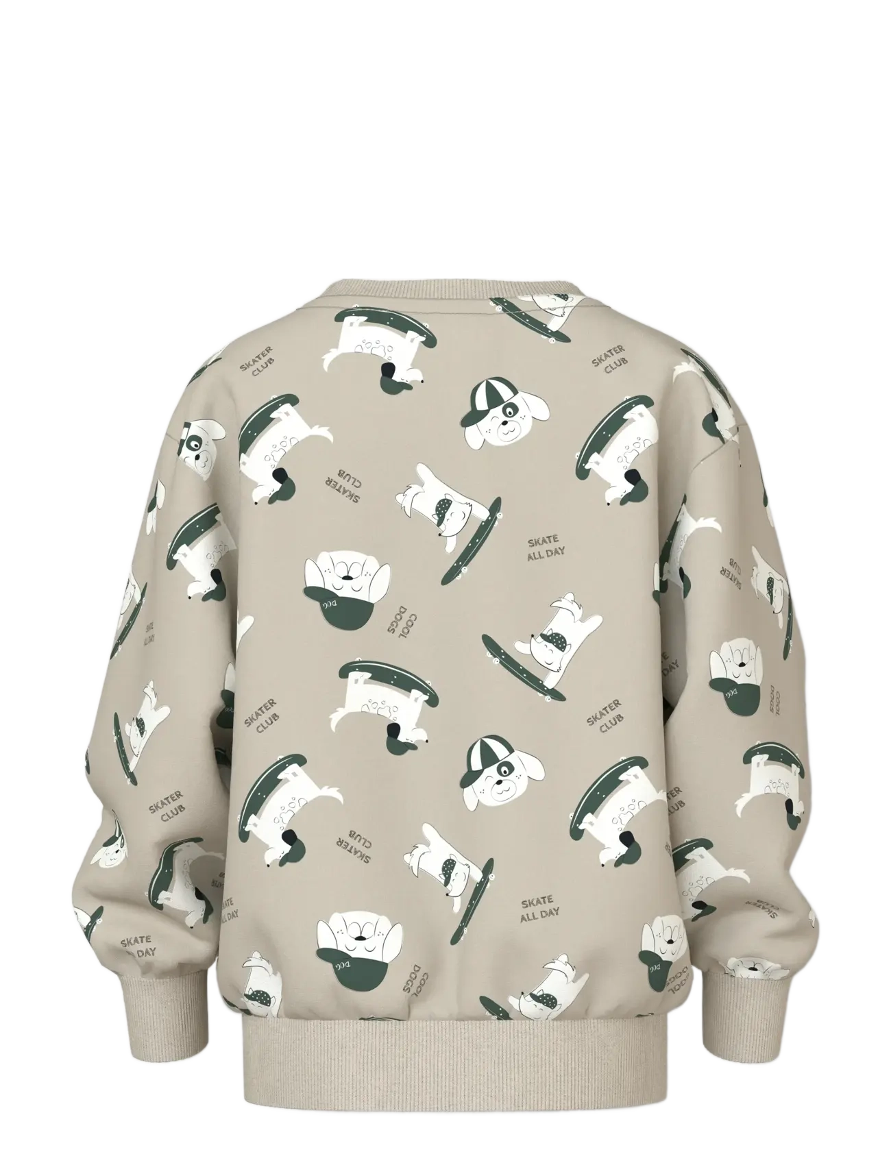 name it - NMMVIFELIX LS NREG SWEAT UNB - sweatshirts - peyote - 1