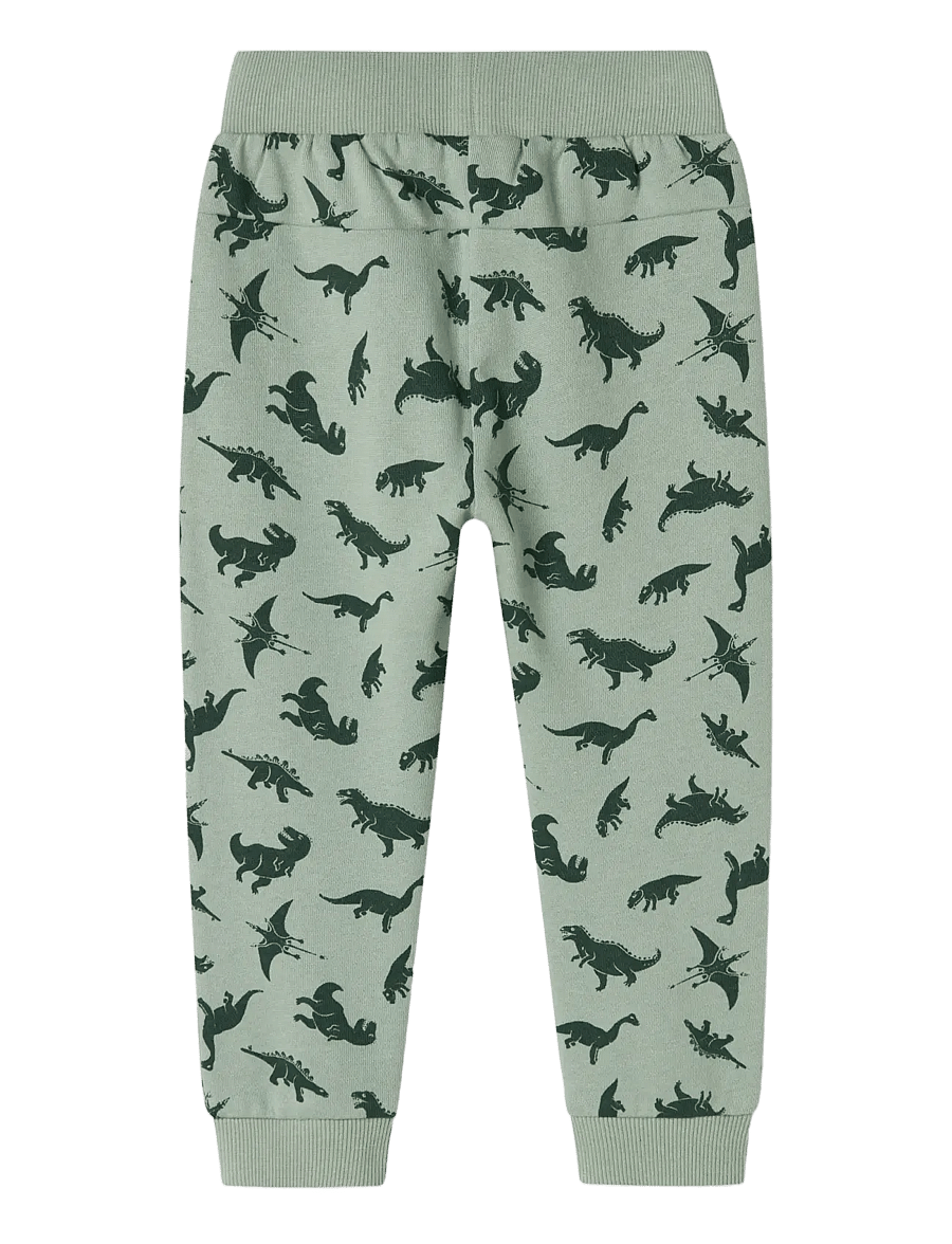 name it - NMMVIFELIX NREG SWE PANT UNB - dressipüksid - jadeite - 3