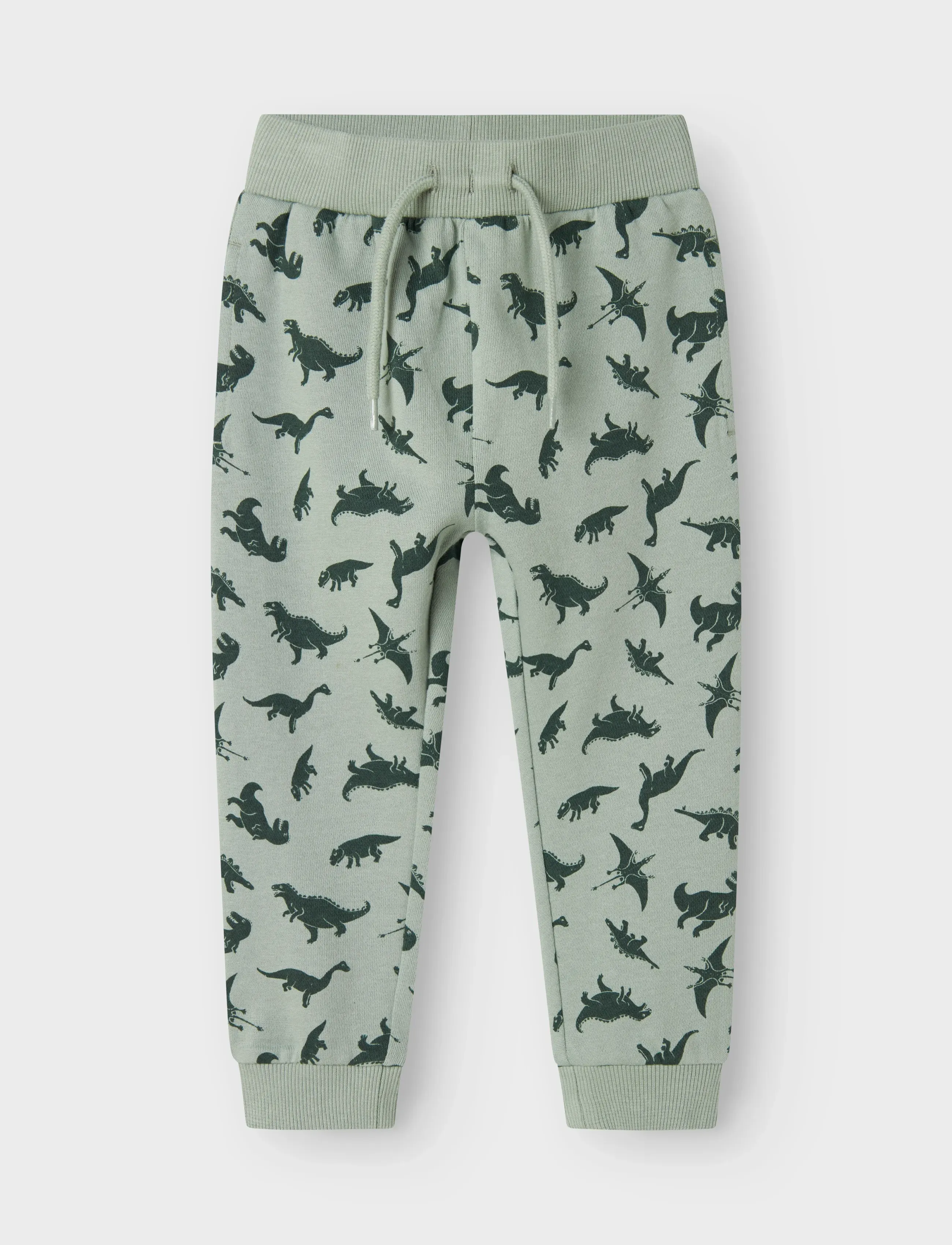 name it Nmmvifelix Nreg Swe Pant Unb, Børn, Skaterhund Print Joggingbukser, Grøn, Str: 92