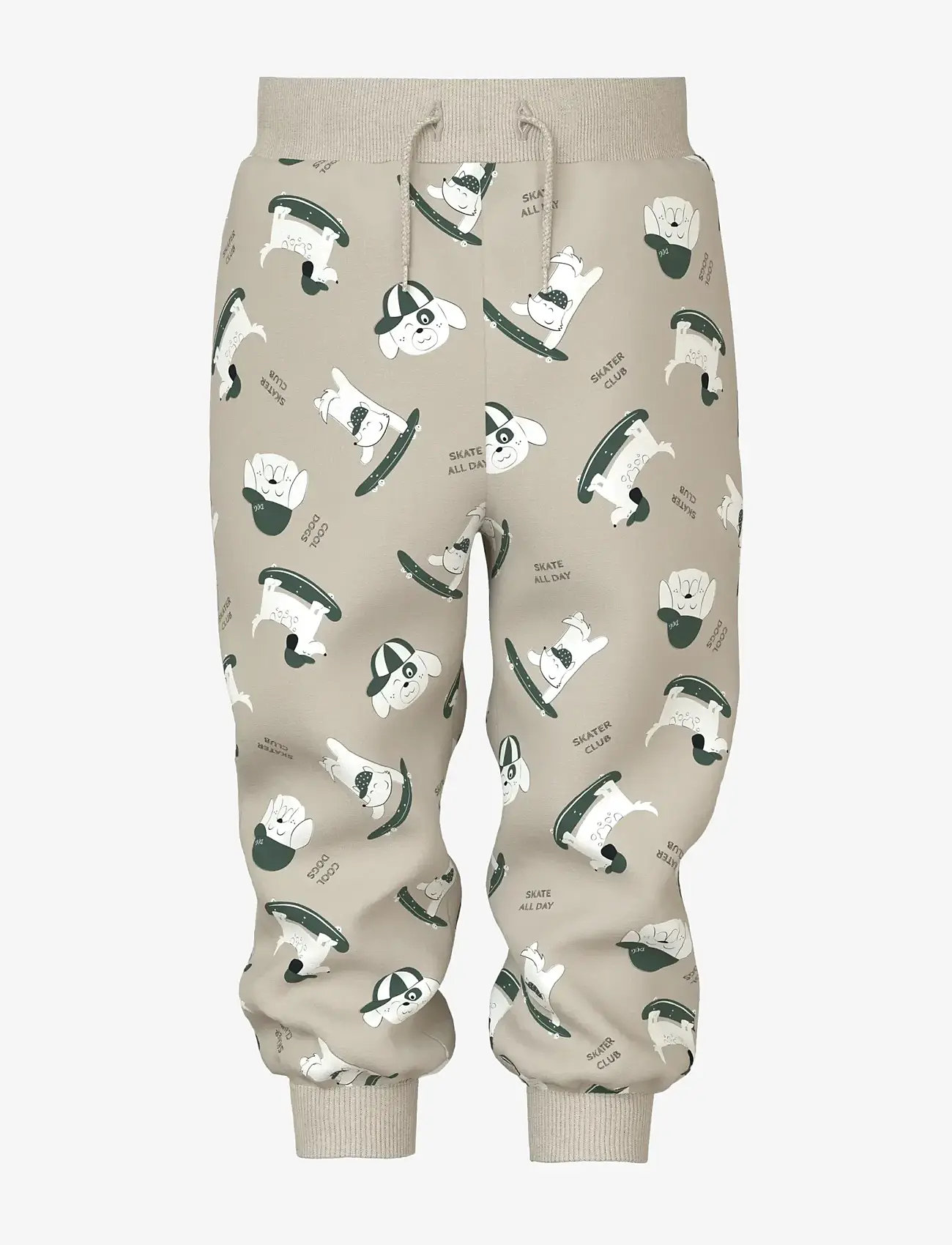 name it - NMMVIFELIX NREG SWE PANT UNB - dressipüksid - peyote - 0