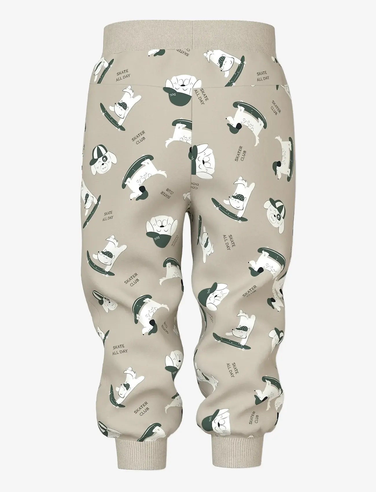 name it - NMMVIFELIX NREG SWE PANT UNB - dressipüksid - peyote - 1
