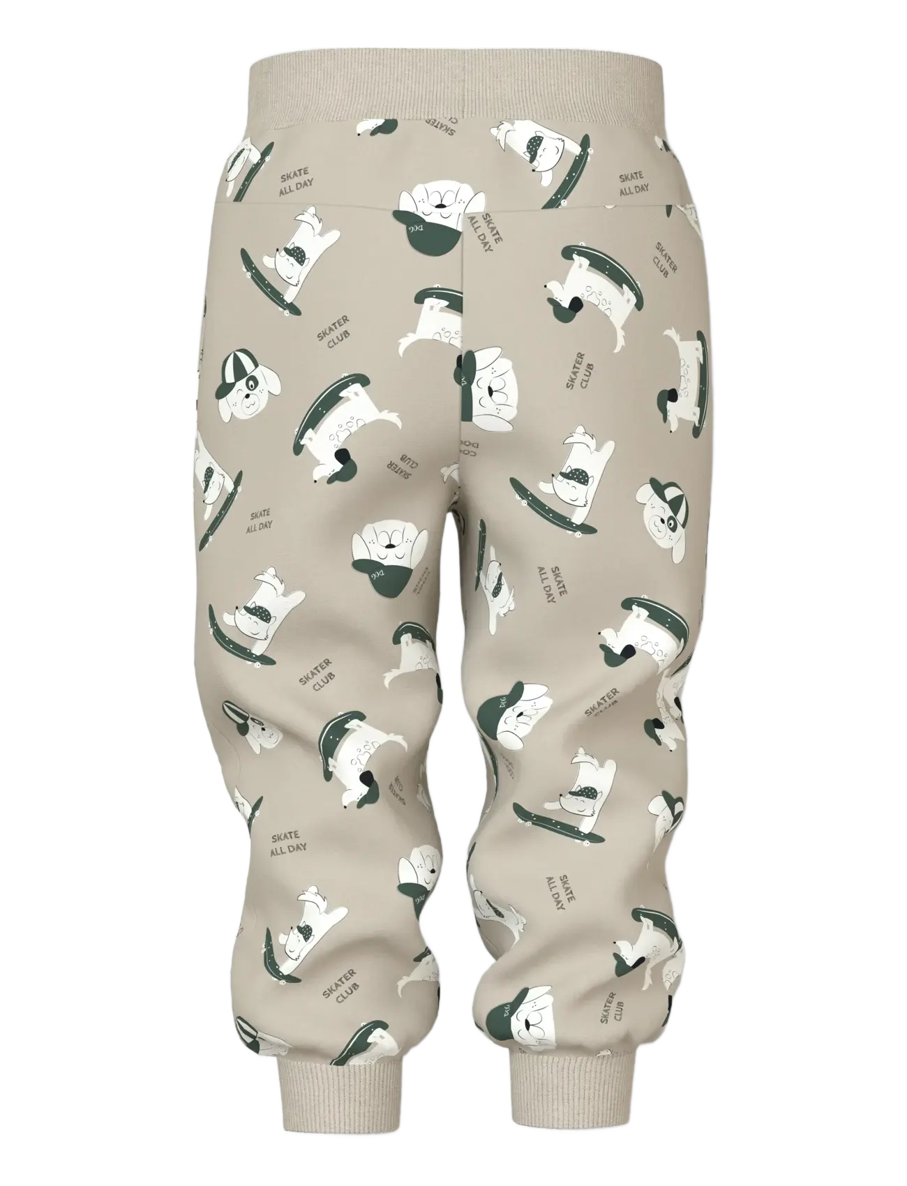 name it - NMMVIFELIX NREG SWE PANT UNB - jogginghosen - peyote - 1