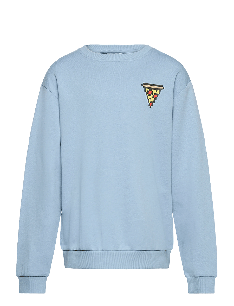 name it - NKMVASHA LS NREG SWEAT UNB - sweatshirts - ashley blue - 0