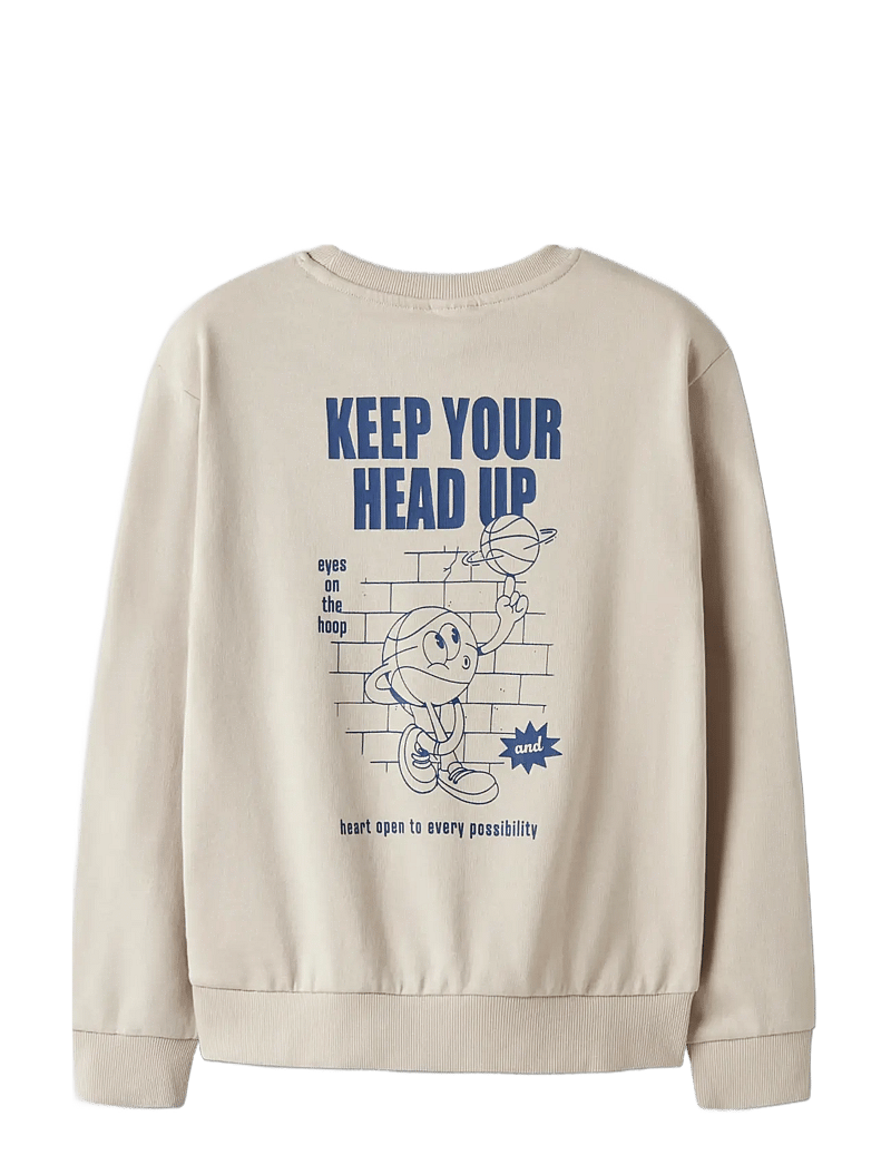 name it - NKMVASHA LS NREG SWEAT UNB - sweatshirts - peyote - 1