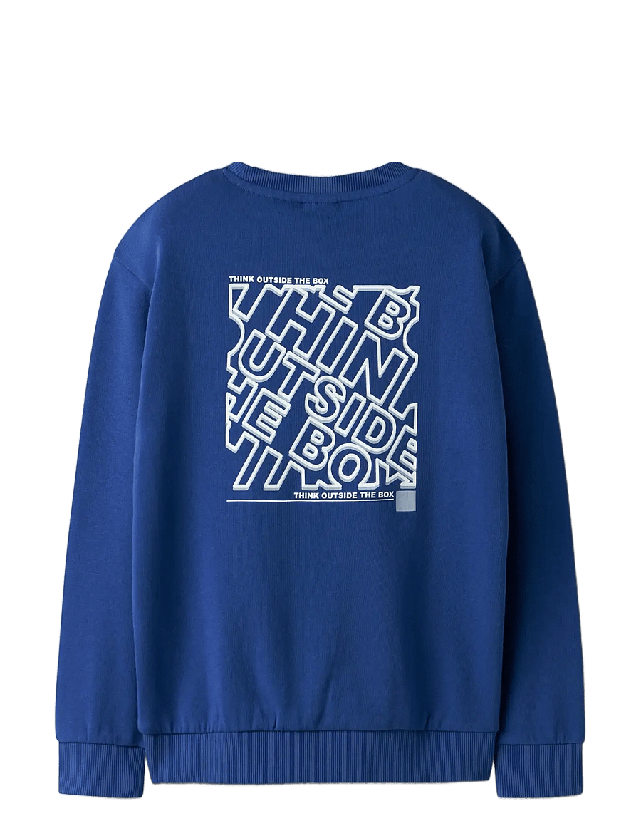 name it - NKMVASHA LS NREG SWEAT UNB - sweatshirts - sodalite blue - 2