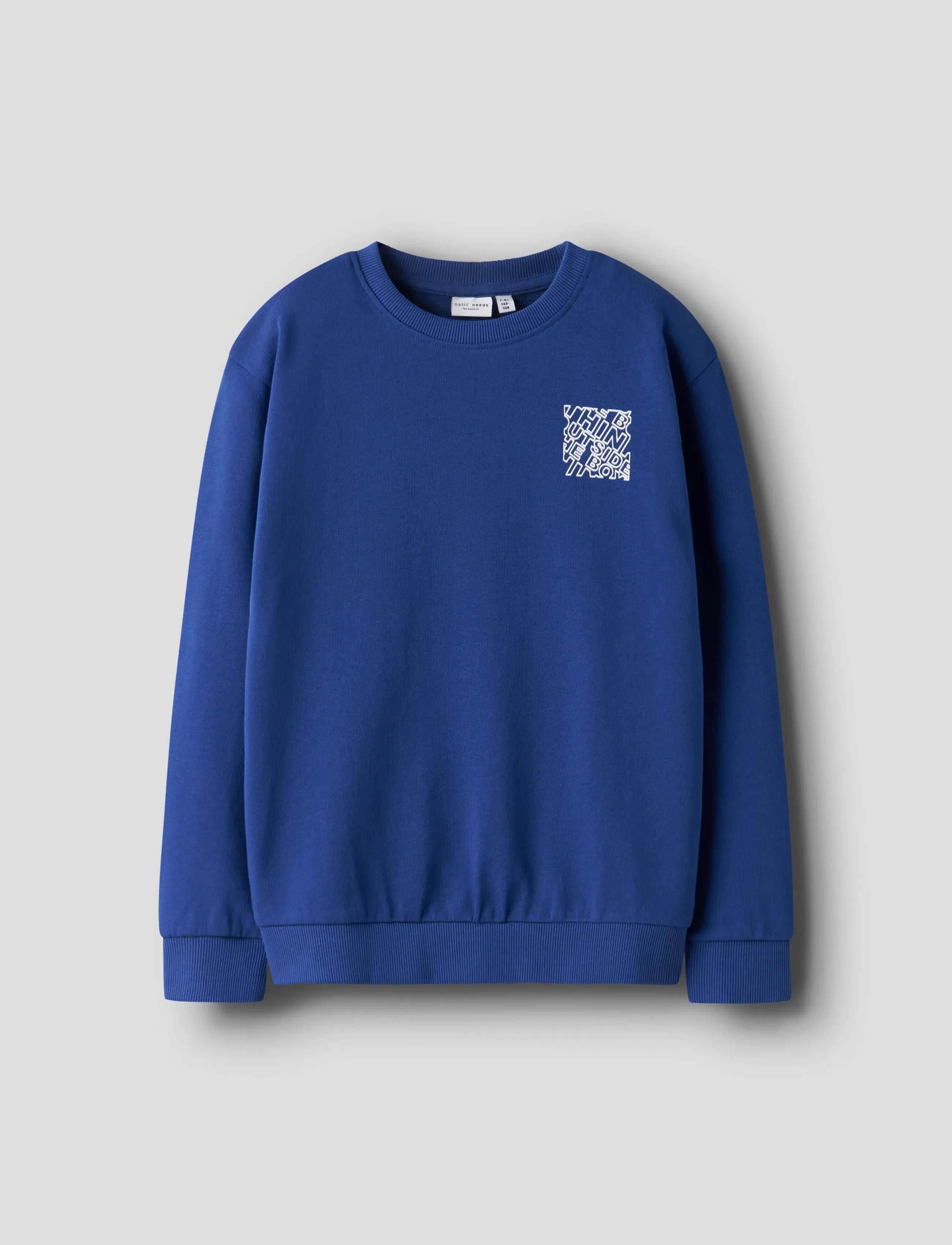 name it NKMVASHA LS NREG SWEAT UNB - Bluzy - SODALITE BLUE / blue