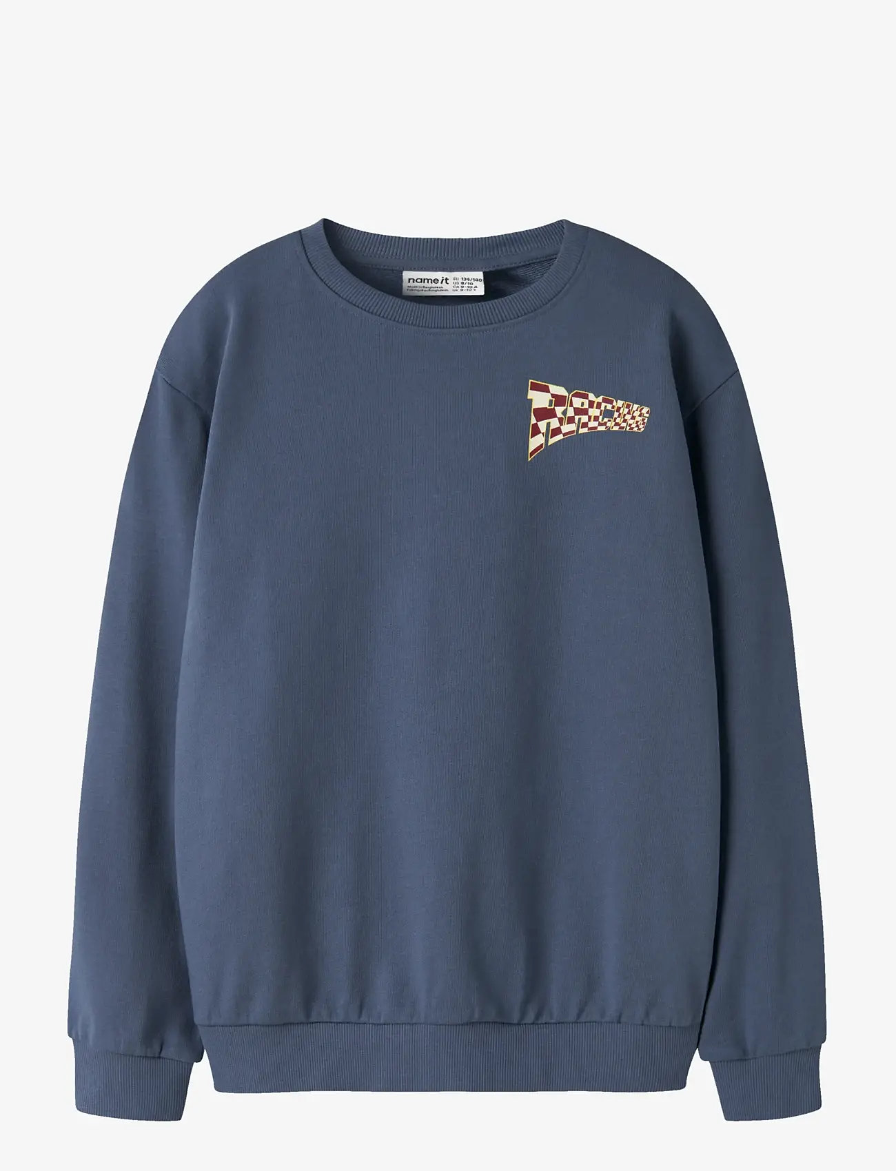 name it - NKMVASHA LS NREG SWEAT UNB - sweatshirts - vintage indigo - 0