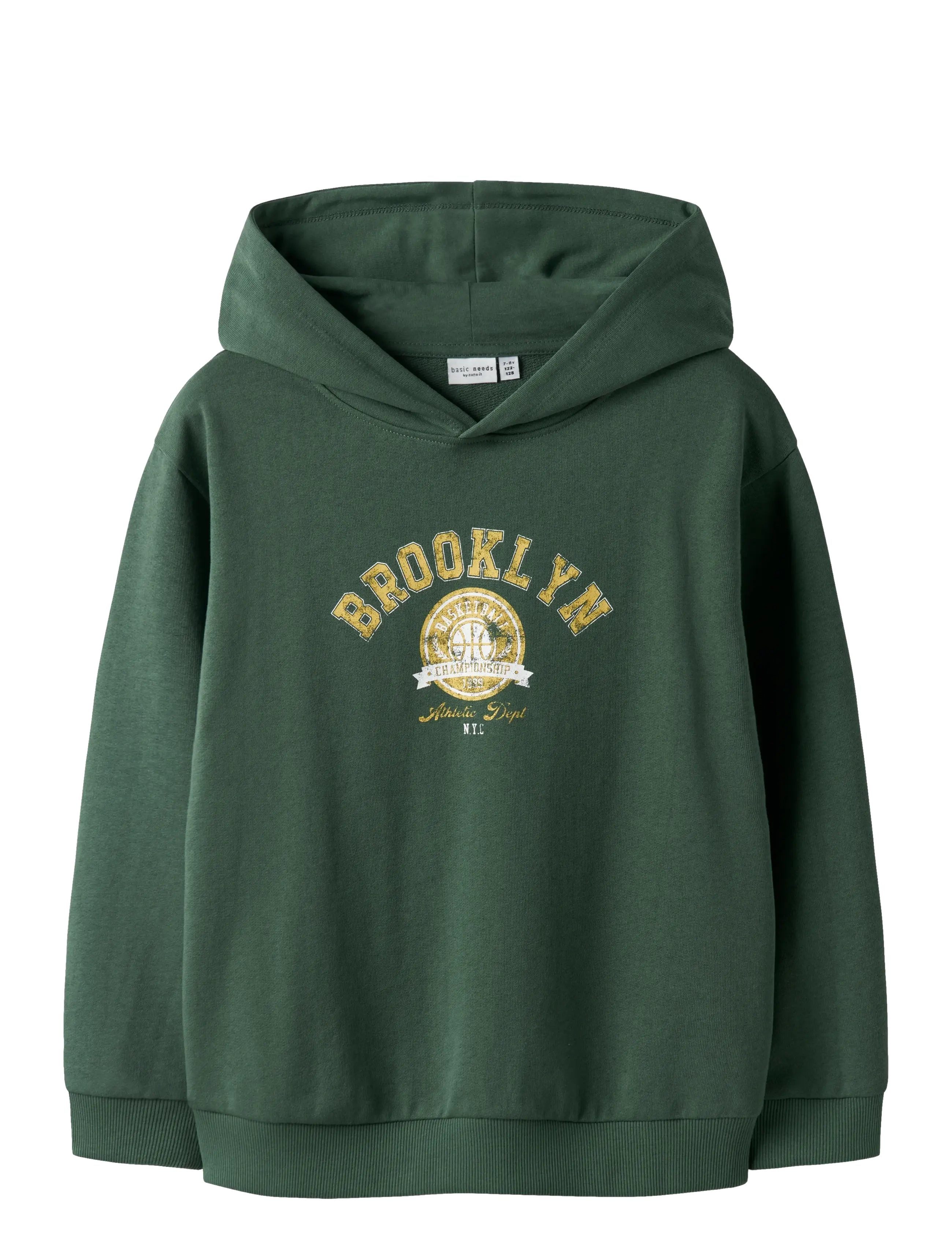 name it NKMVELTEN LS RLX SWEAT WH UNB - Kläder - GARDEN TOPIARY / green